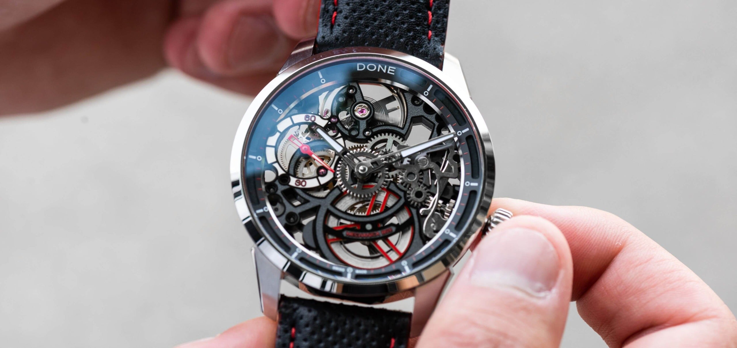 DONE Watches Mechanica Skeleton