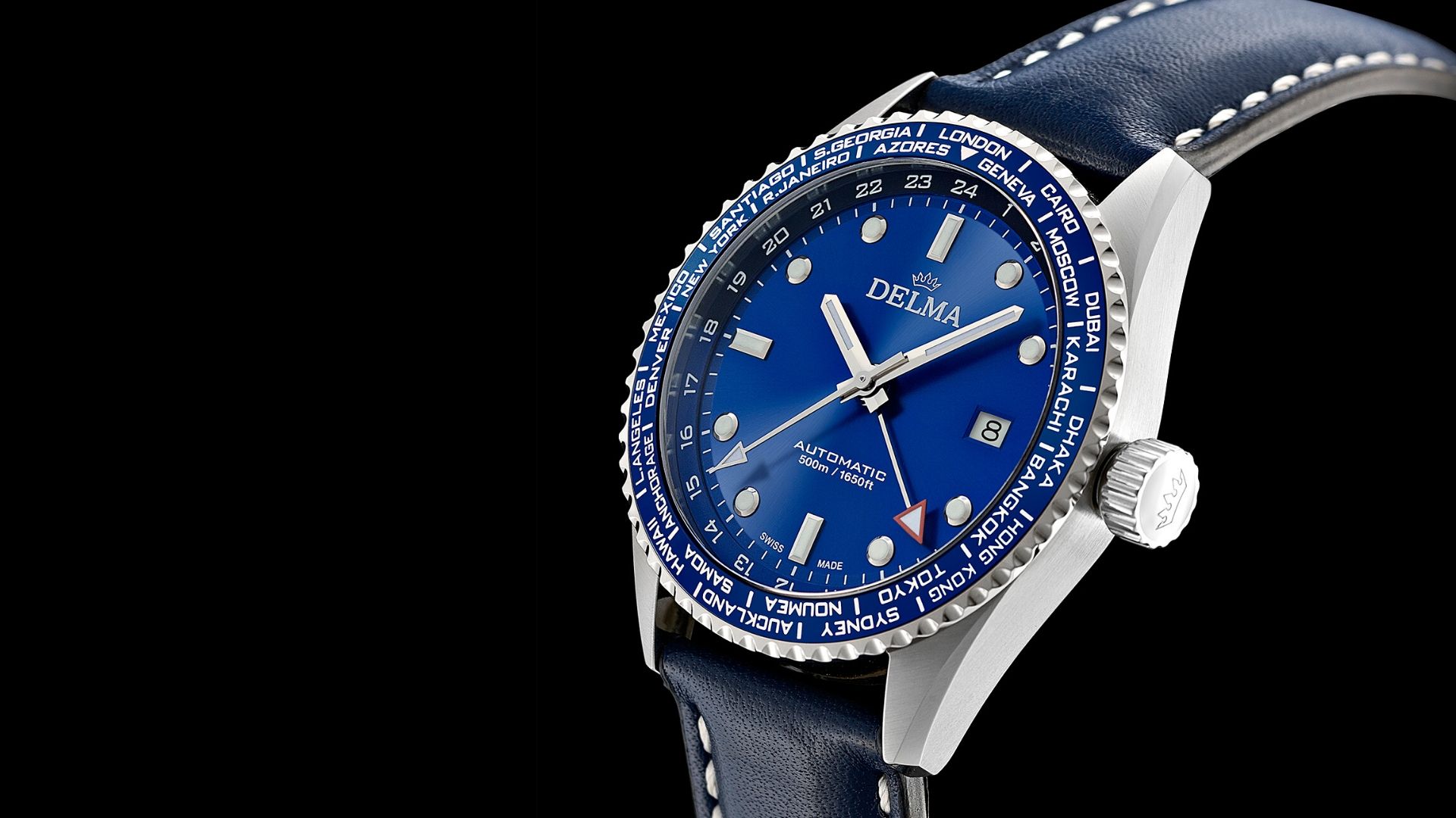 Delma Cayman Worldtimer