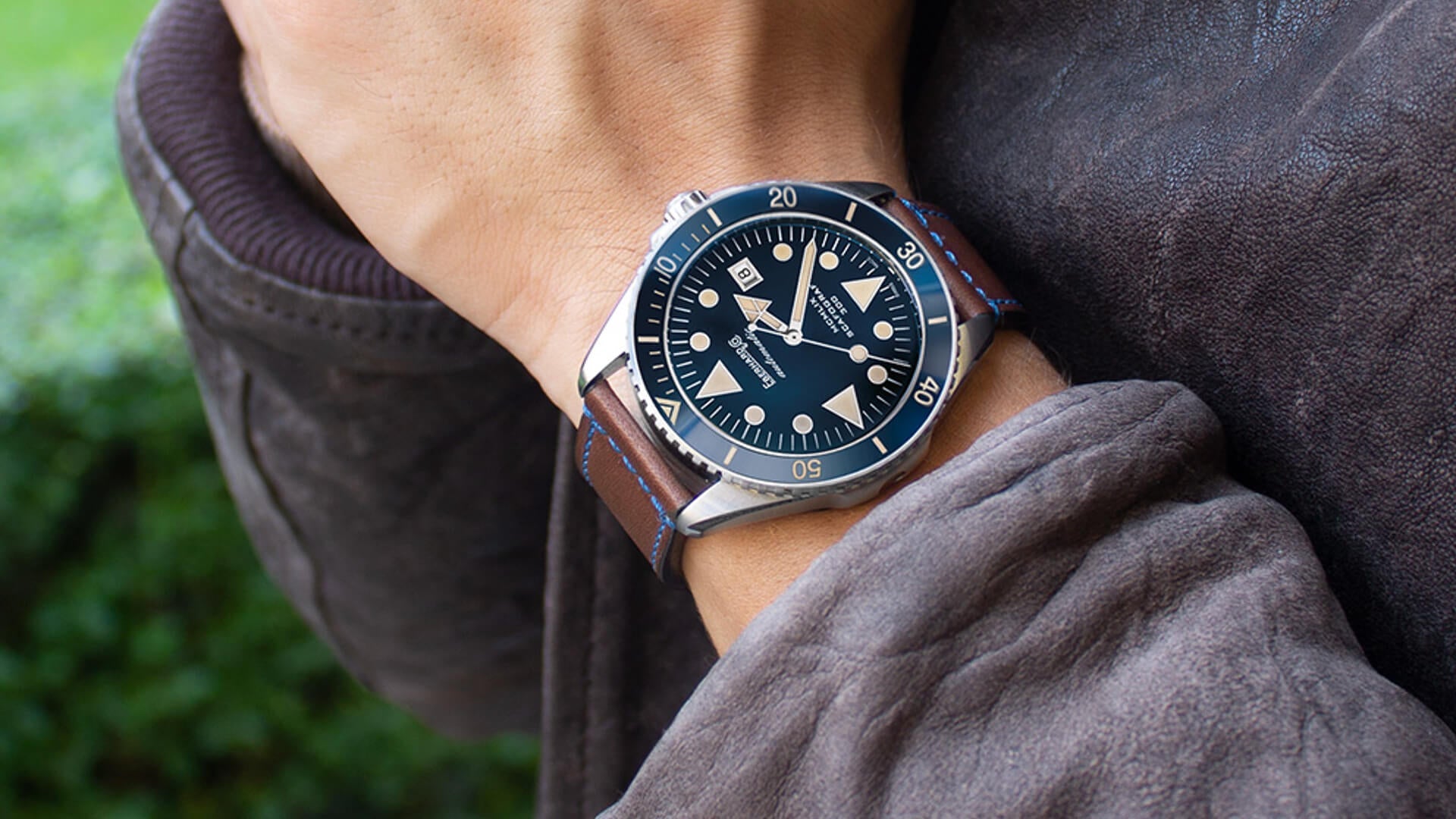 New Noble Designs: Eberhard & Co. Presents the Scafograf 300 "MCMLIX" Watch in a New Guise