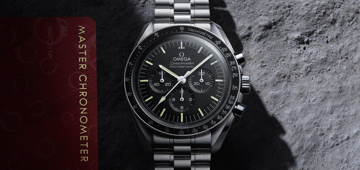 The new Omega Speedmaster Professional Moonwatch Master Chronometer: F