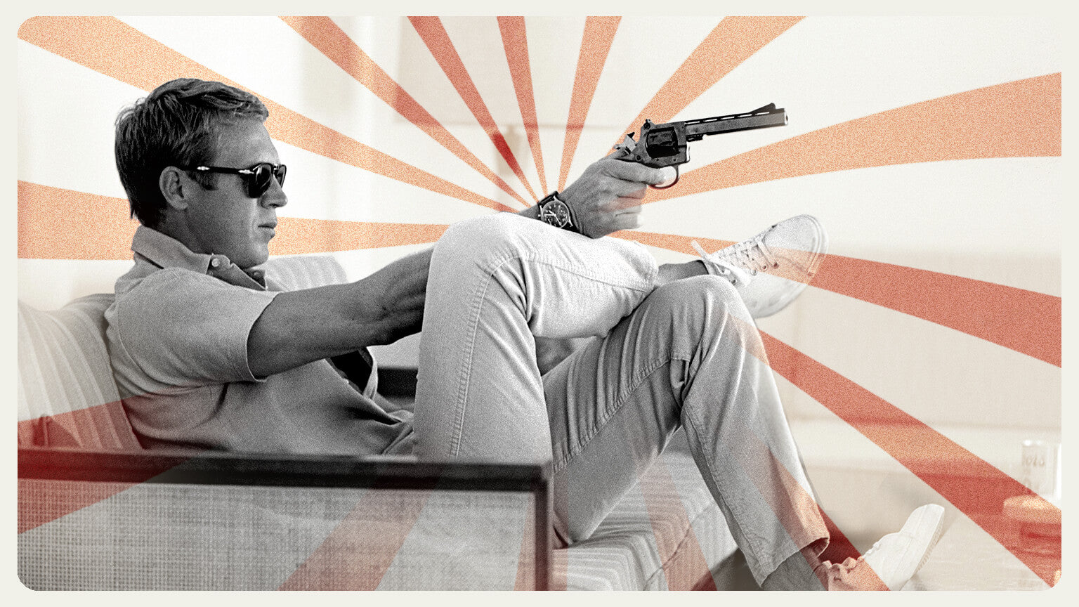 Steve McQueen und seine Uhr aus dem Schwarz