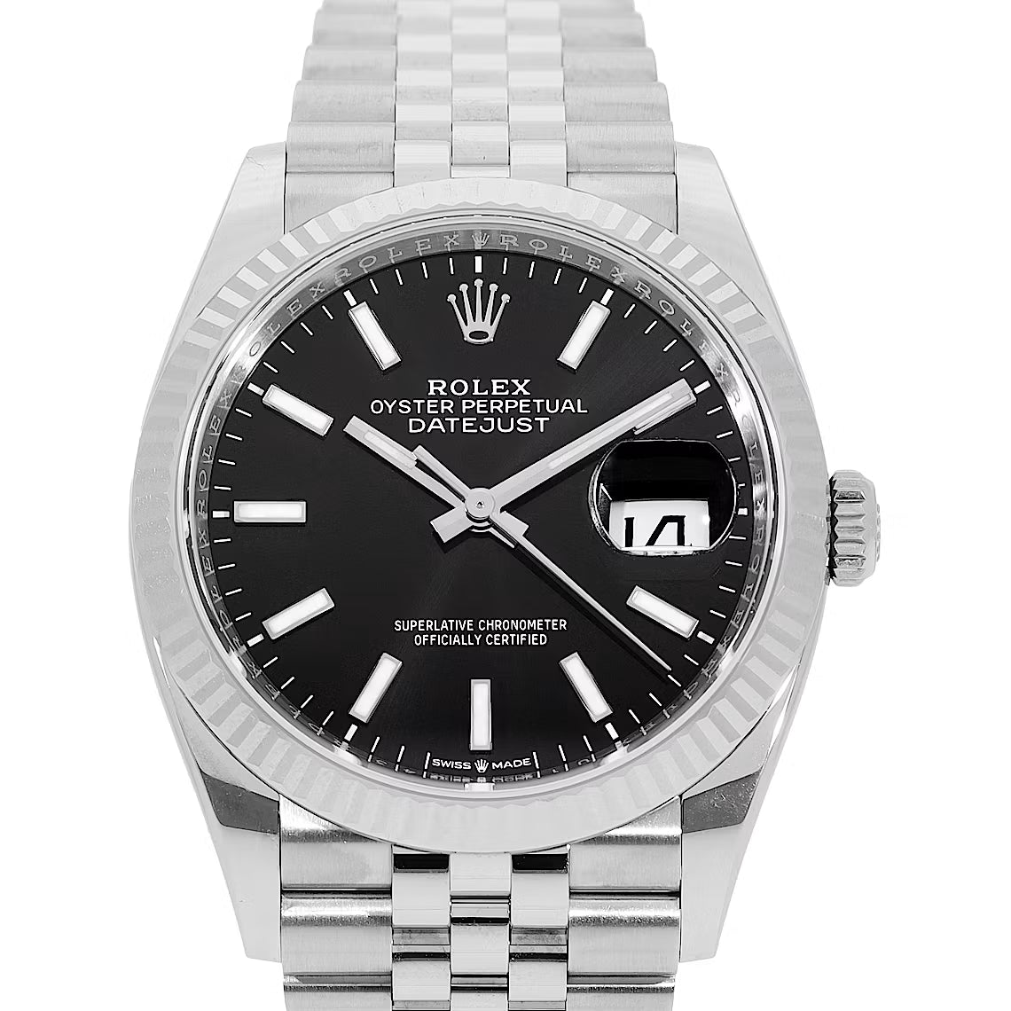 Rolex Datejust 36 Automatic Black Jubilee CPO 2025