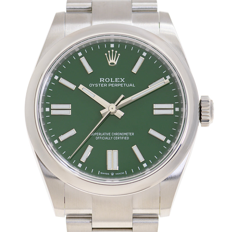 Rolex Oyster Perpetual Automatic Green 41mm