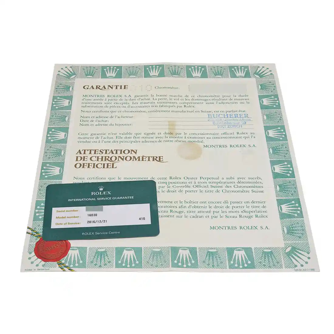 Rolex Datejust Automatic Silver 36mm