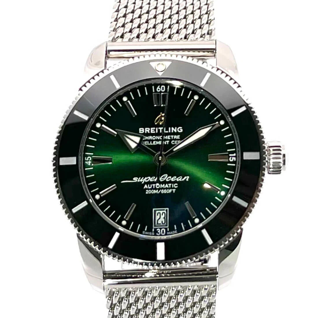 Breitling Superocean Heritage Automatik Grün