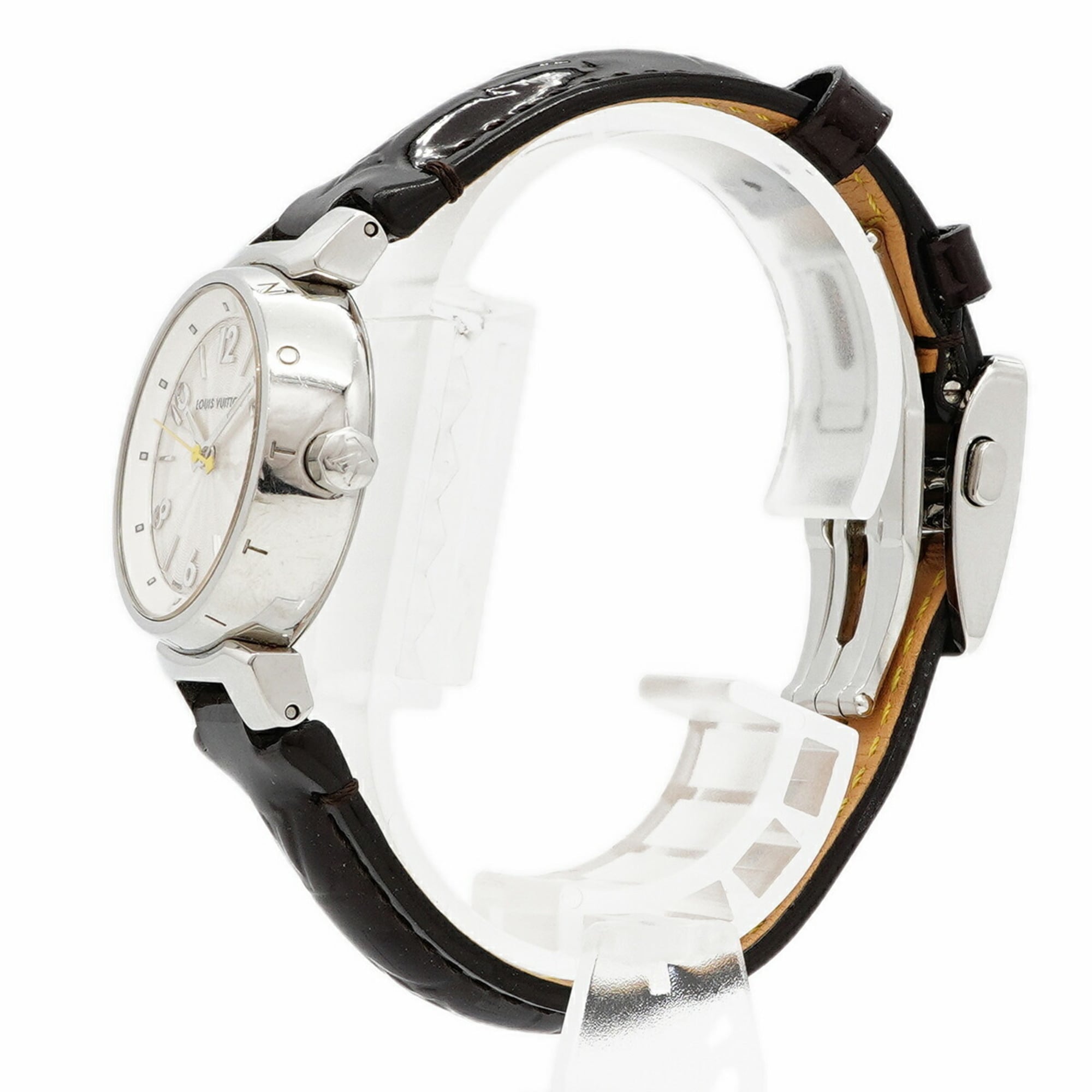 Louis Vuitton Tambour Q121K Silver Dial Watch for Women