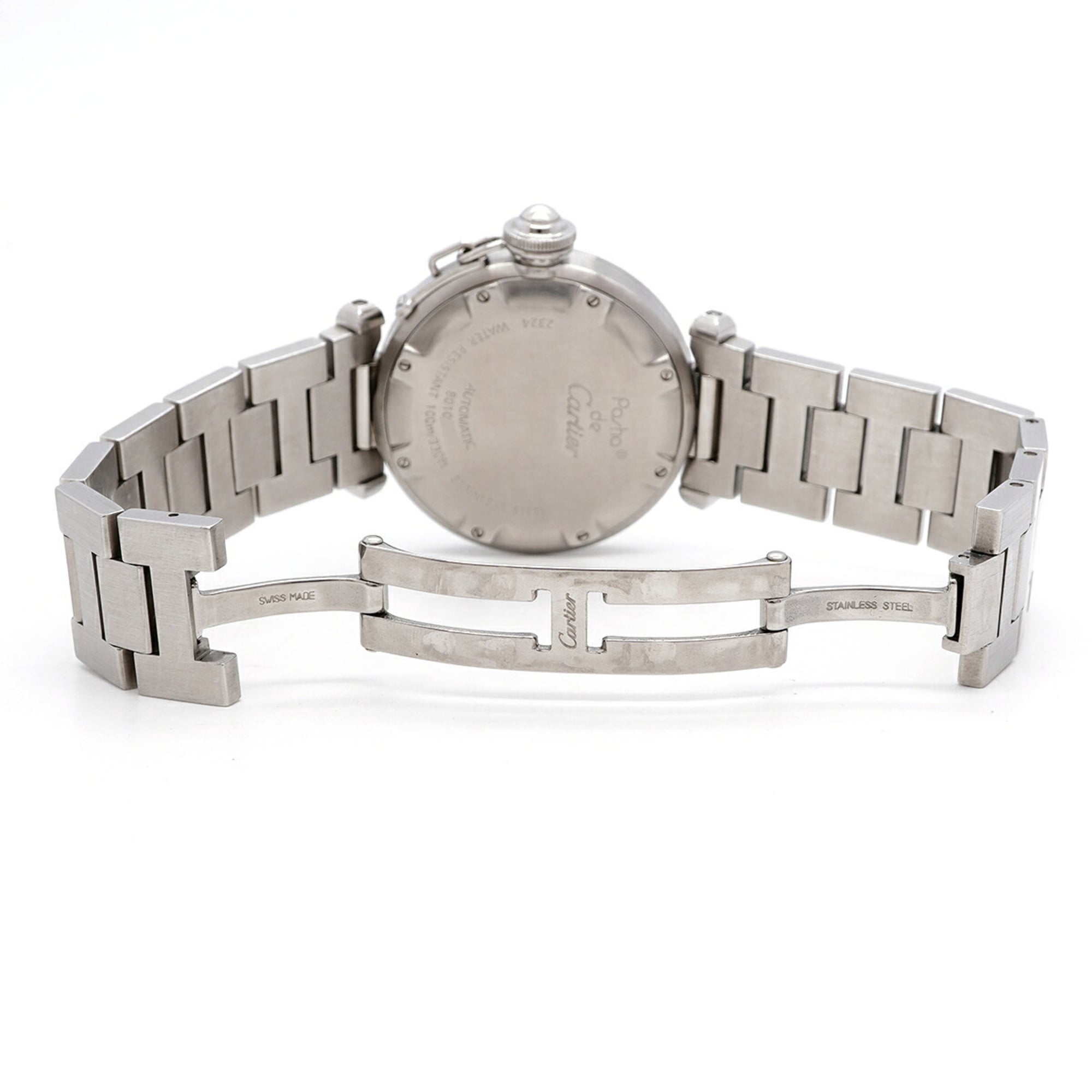 Montre Cartier Pasha C W31043M7 Noir cadran 35 mm