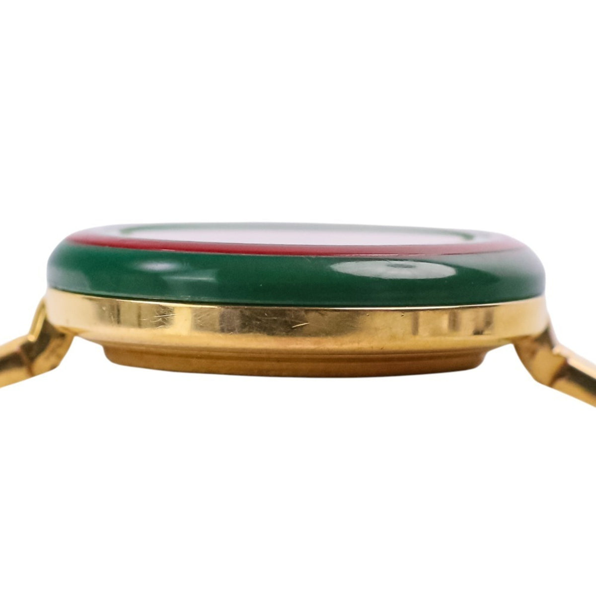 Gucci Change Bezel 1100-L horloge met witte wijzerplaat, 26 mm