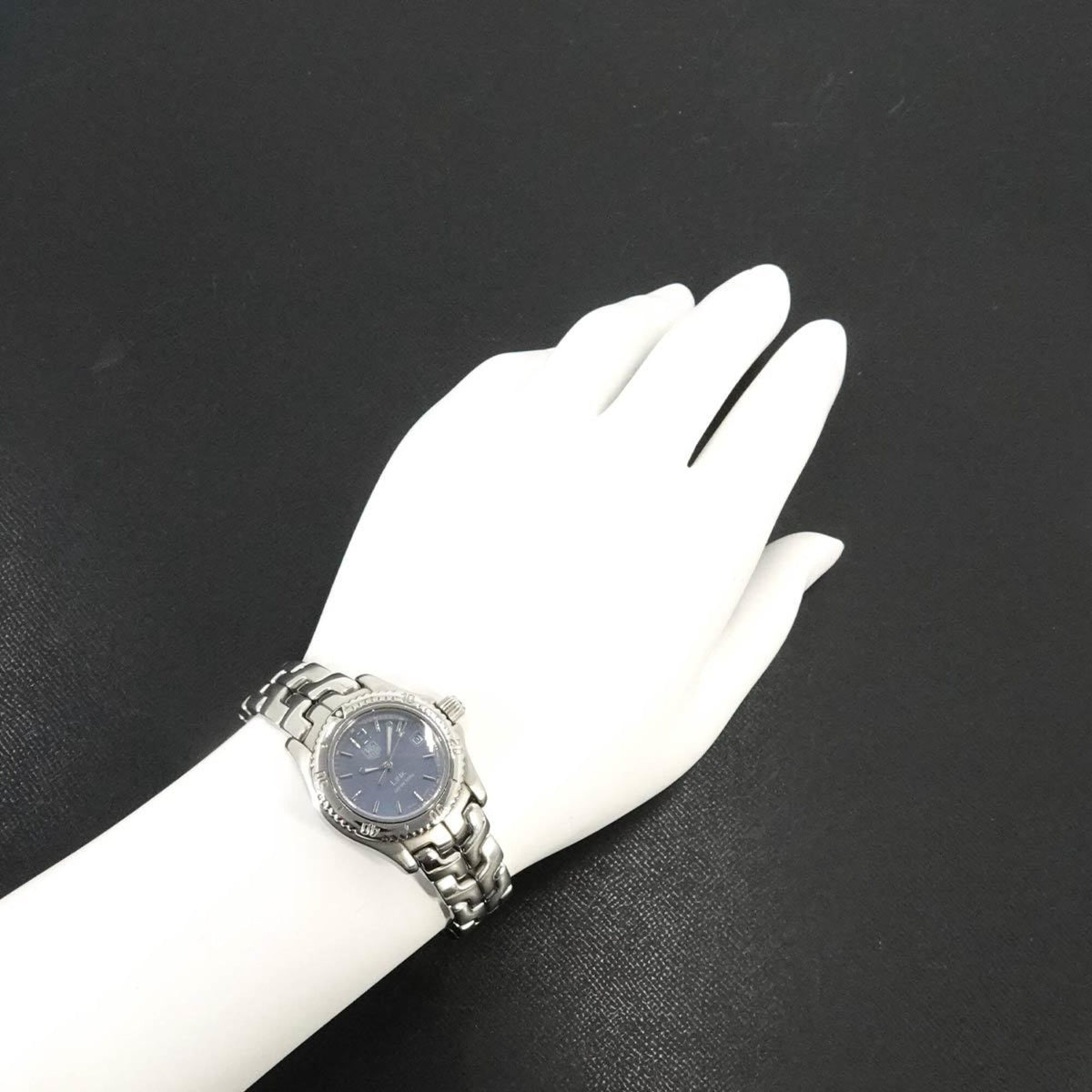 TAG Heuer Link WT141G Blaues Zifferblatt 26 mm Uhr