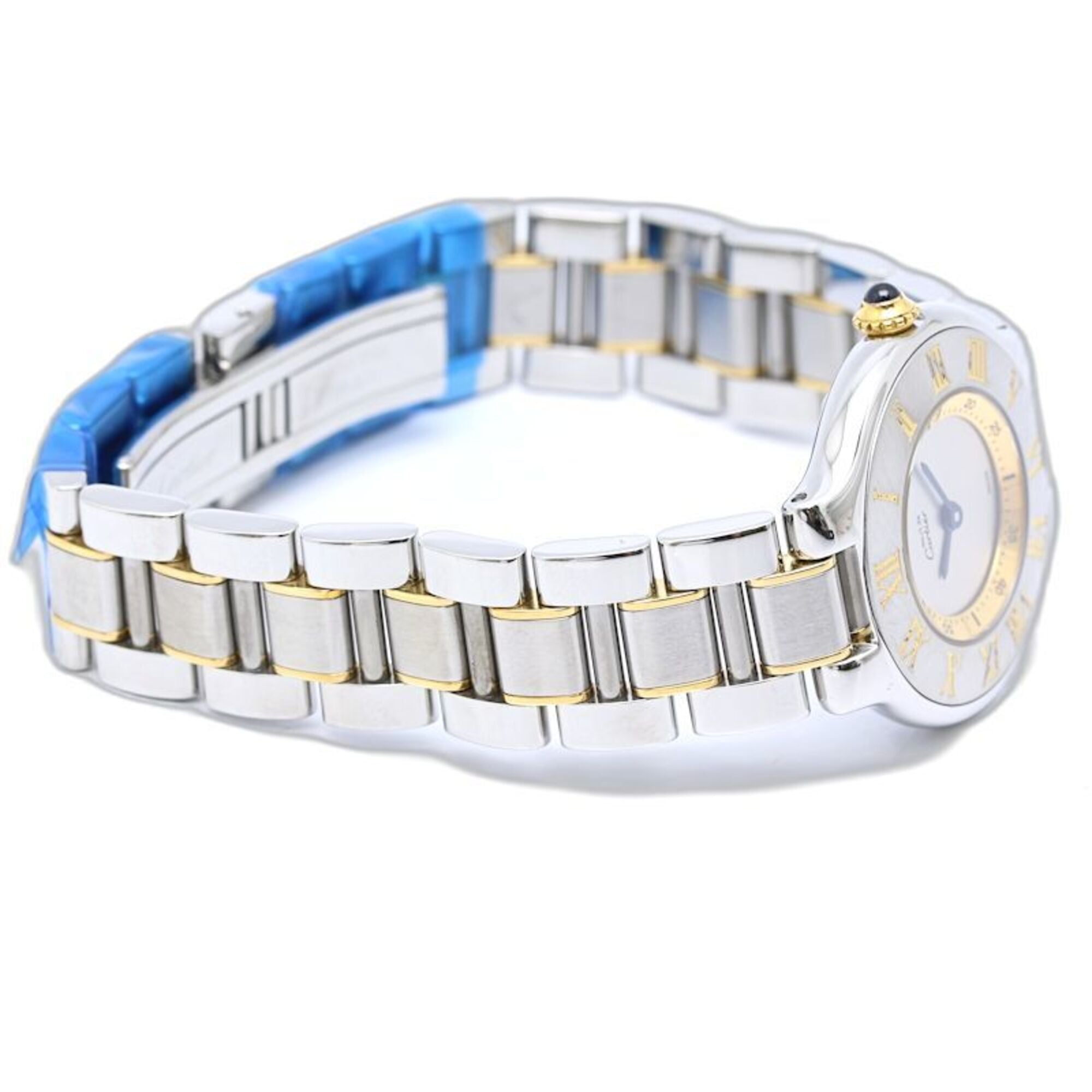 Cartier Must W10073R6 Silver Dial 28mm Watch