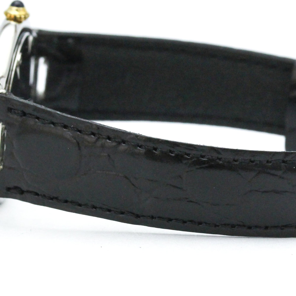 Cartier Must W1005221 horloge met zilveren wijzerplaat, 31 mm