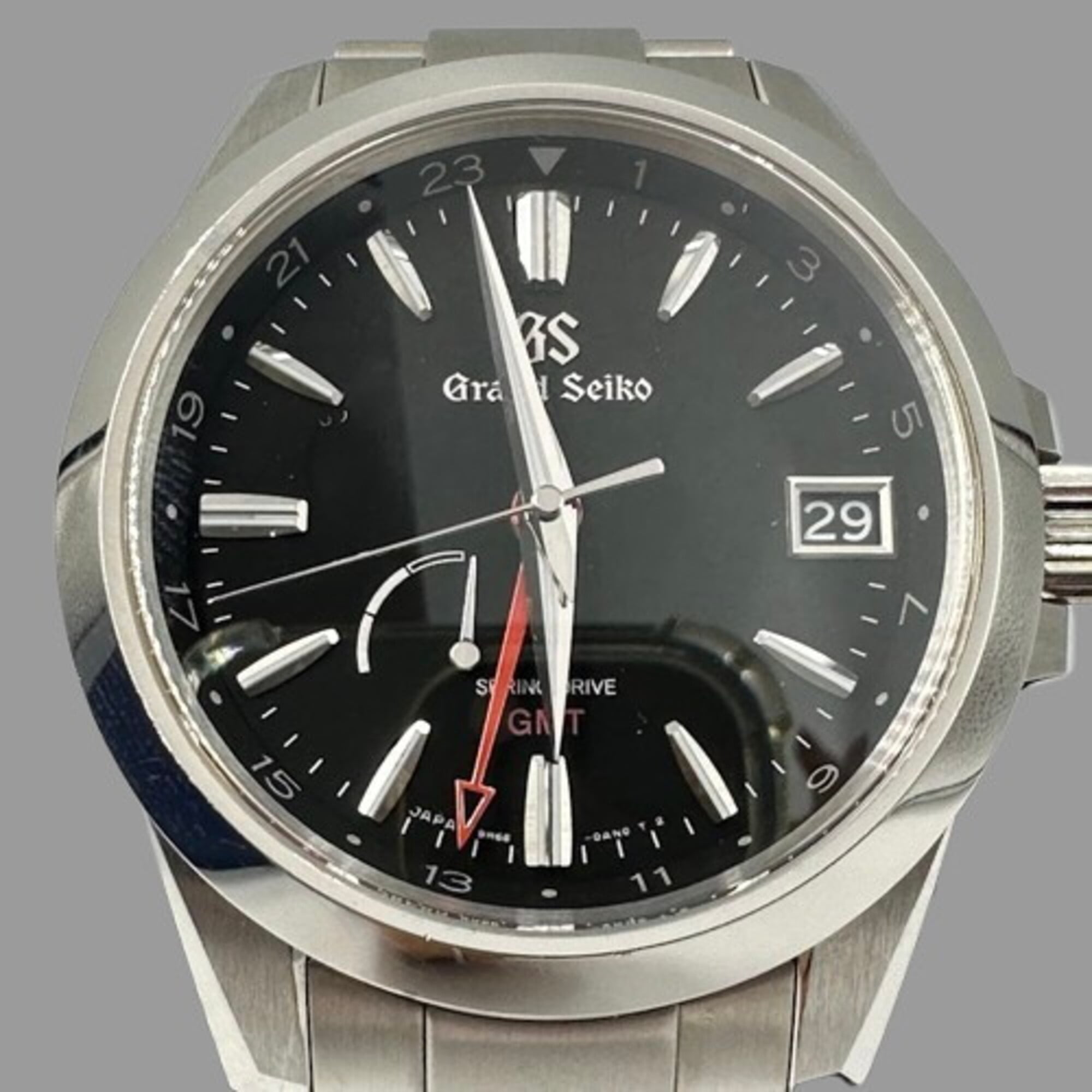 GRAND SEIKO Heritage Collection Spring Drive GMT SBGE213 Wristwatch