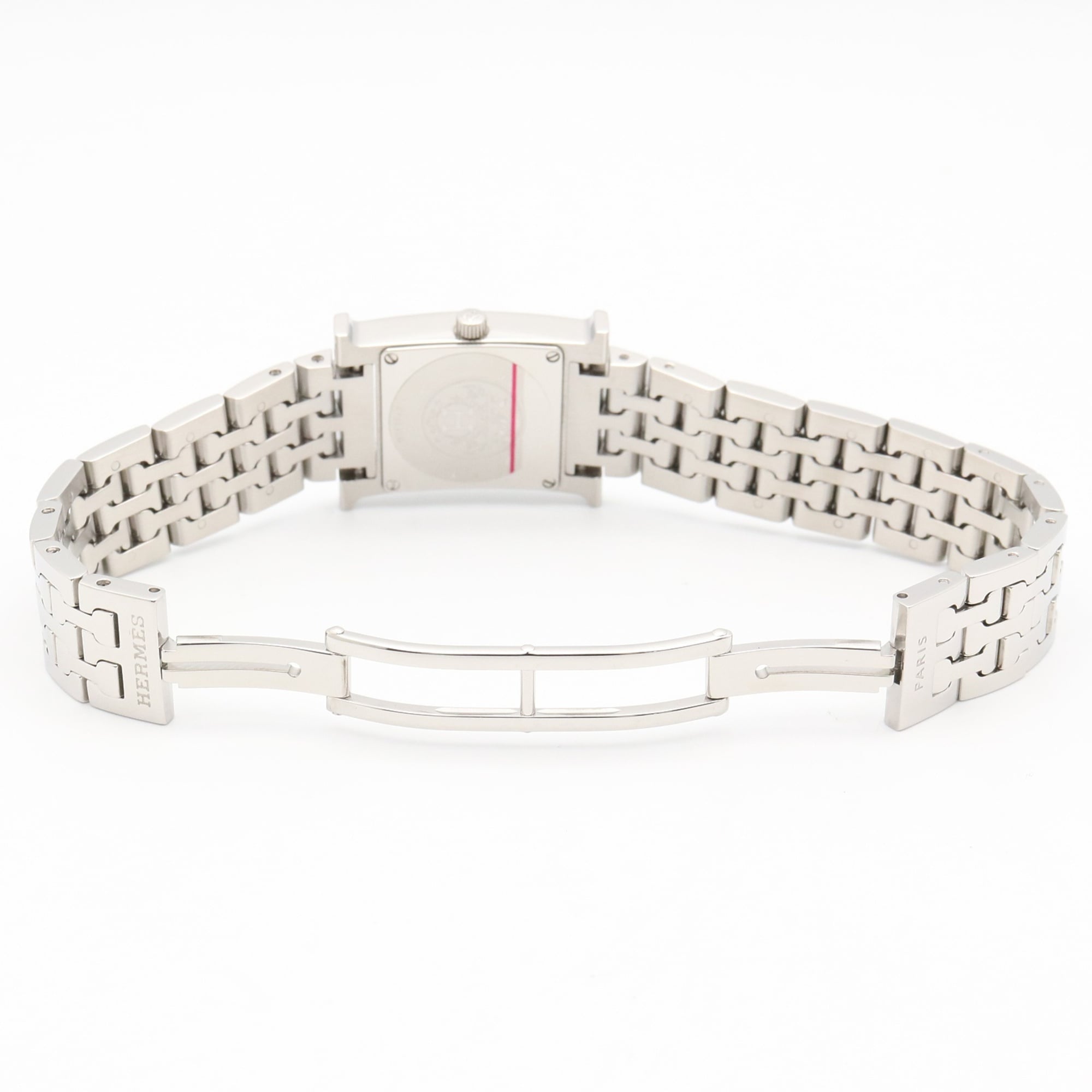 Hermes H-Watch, HH1.210 Pink Dial Stainless steel 21mm Watch