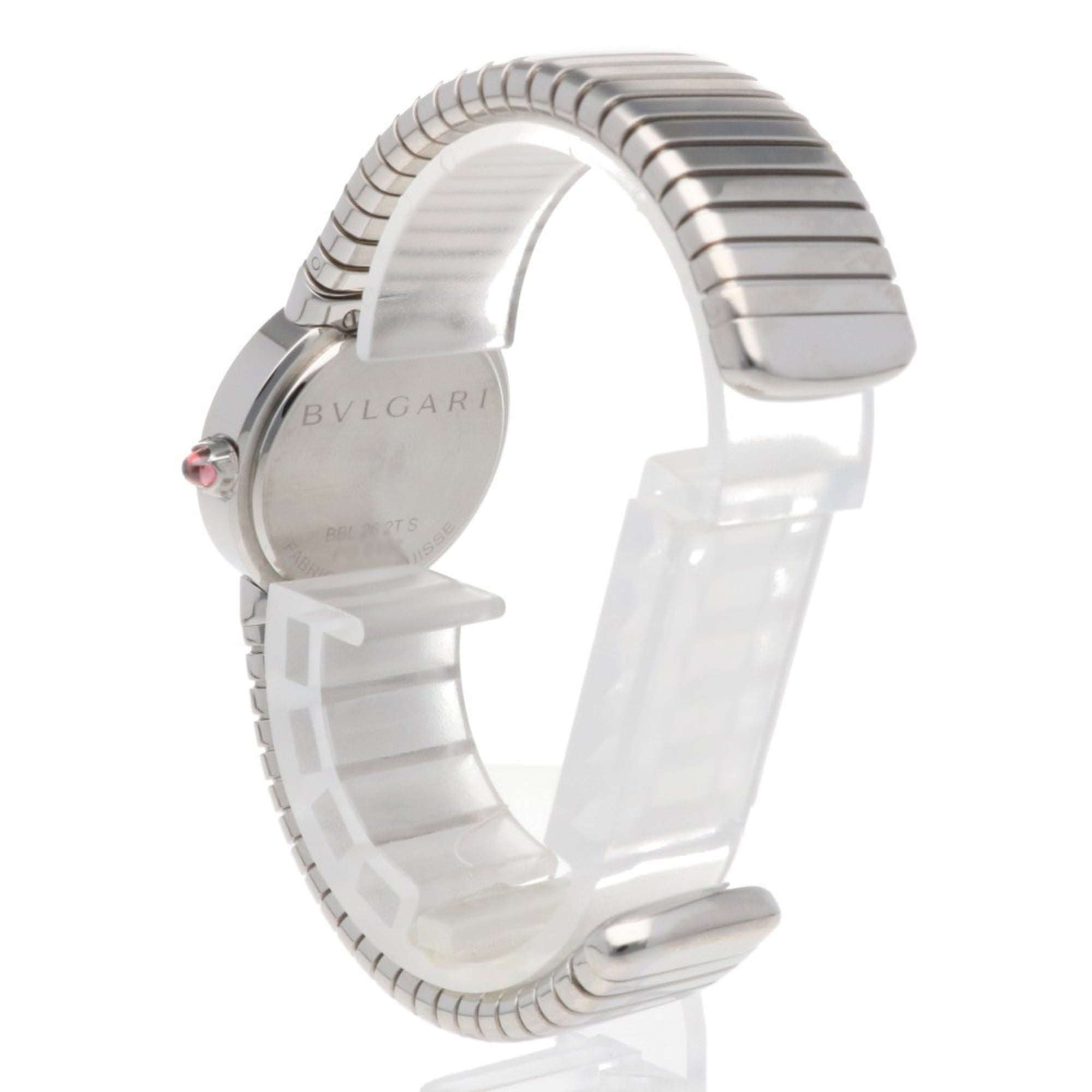 Bulgari Tubogas BBL262TS Black Dial 26mm Watch
