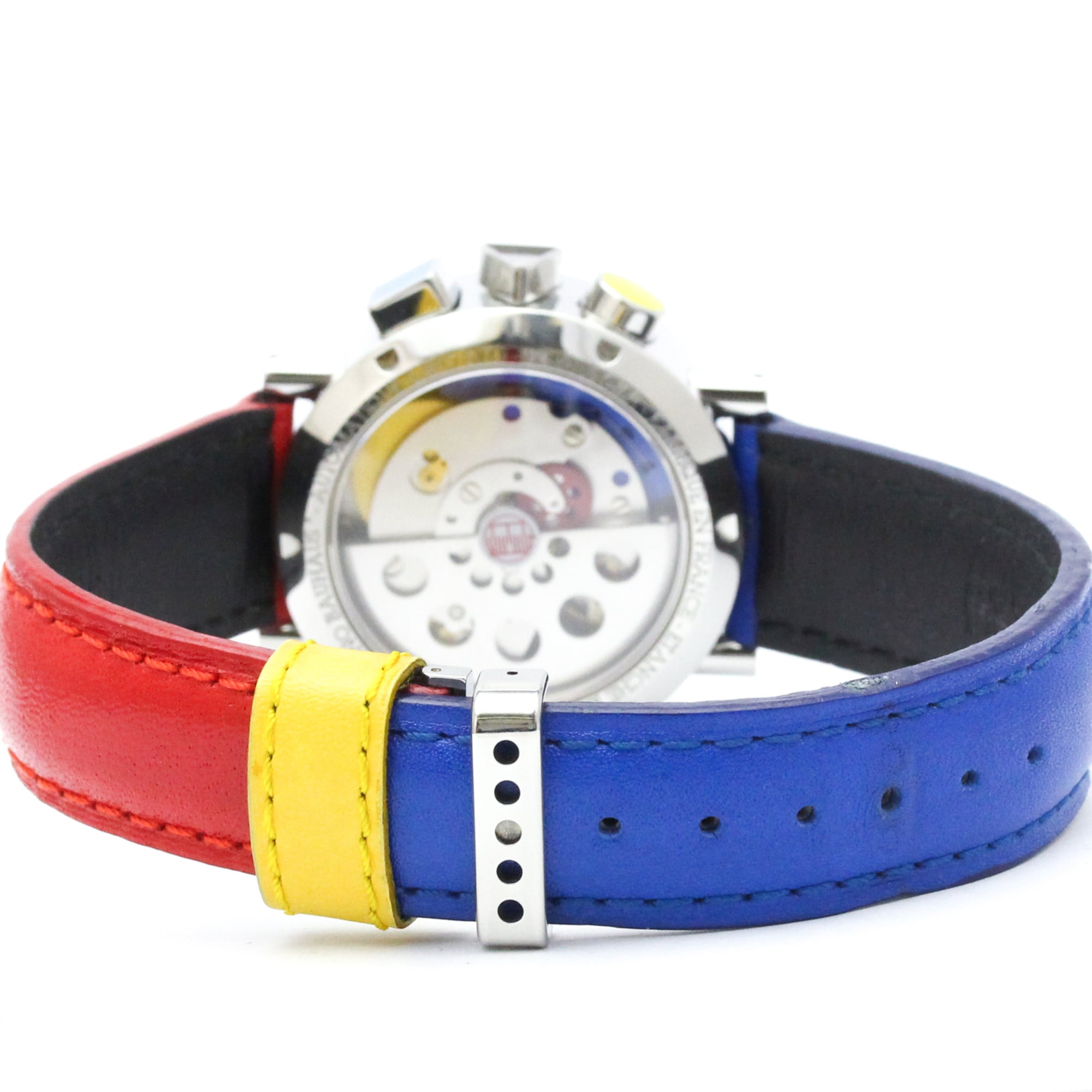 Alain Silberstein Krono Bauhaus LOW5100 White Dial 40mm Watch