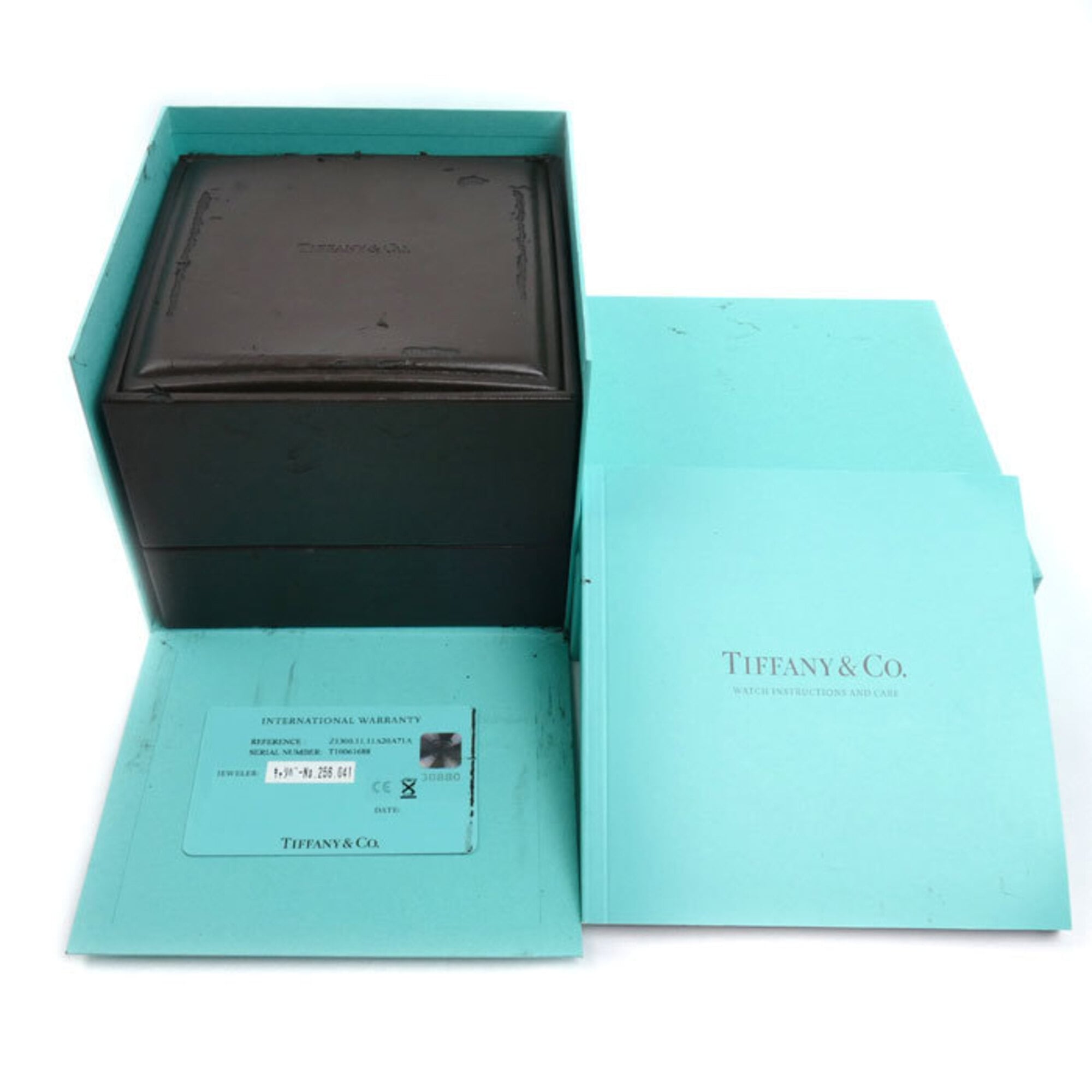 Tiffany Atlas Z1300.11.11.A20A71A White Dial 30mm Watch