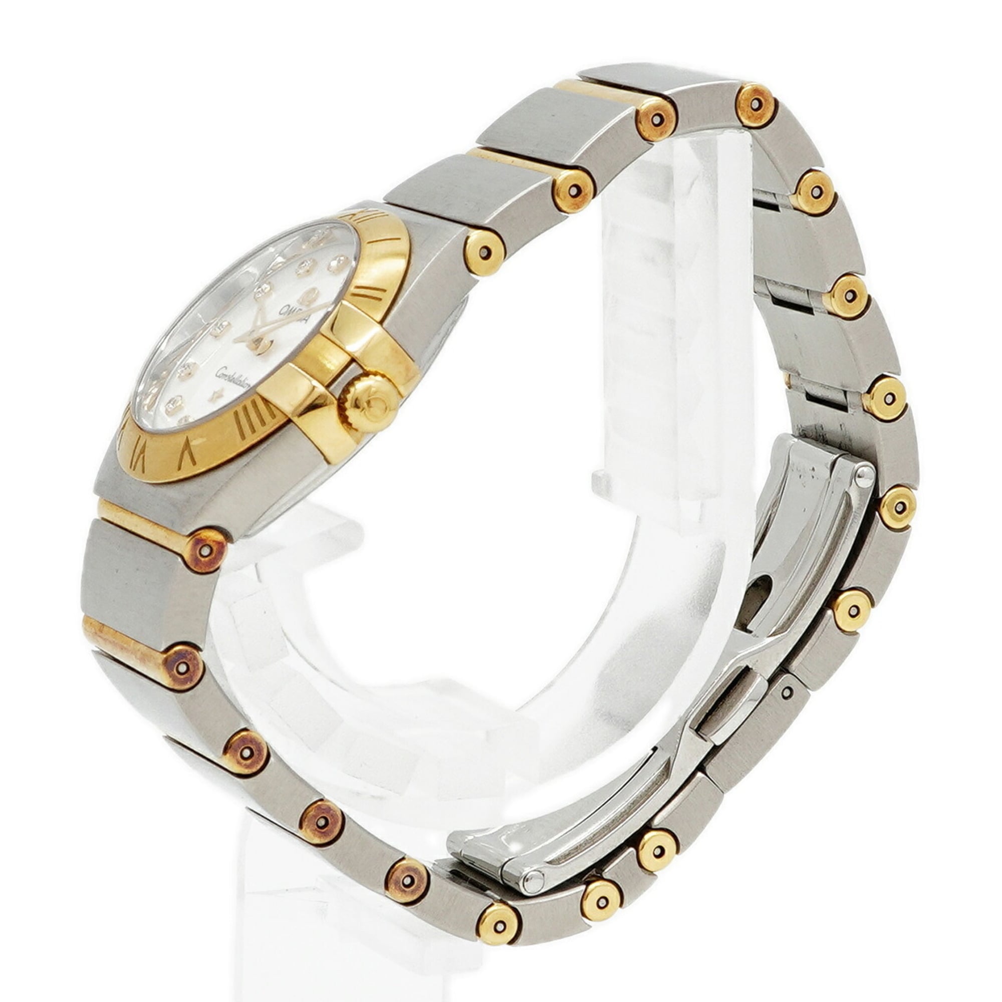 Omega Constellation Brushed Diamond 123.20.24.60.55.002 White Dial Wo