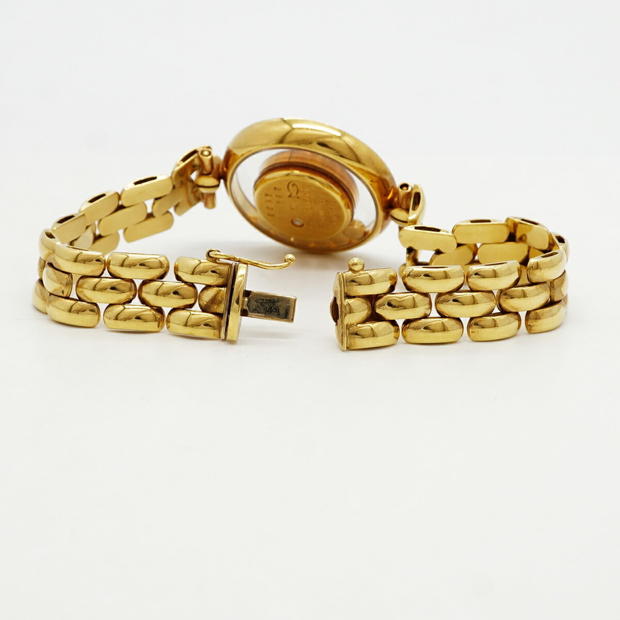 Chopard Happy Diamonds YG 20 3926-24 Gold Dial Wo