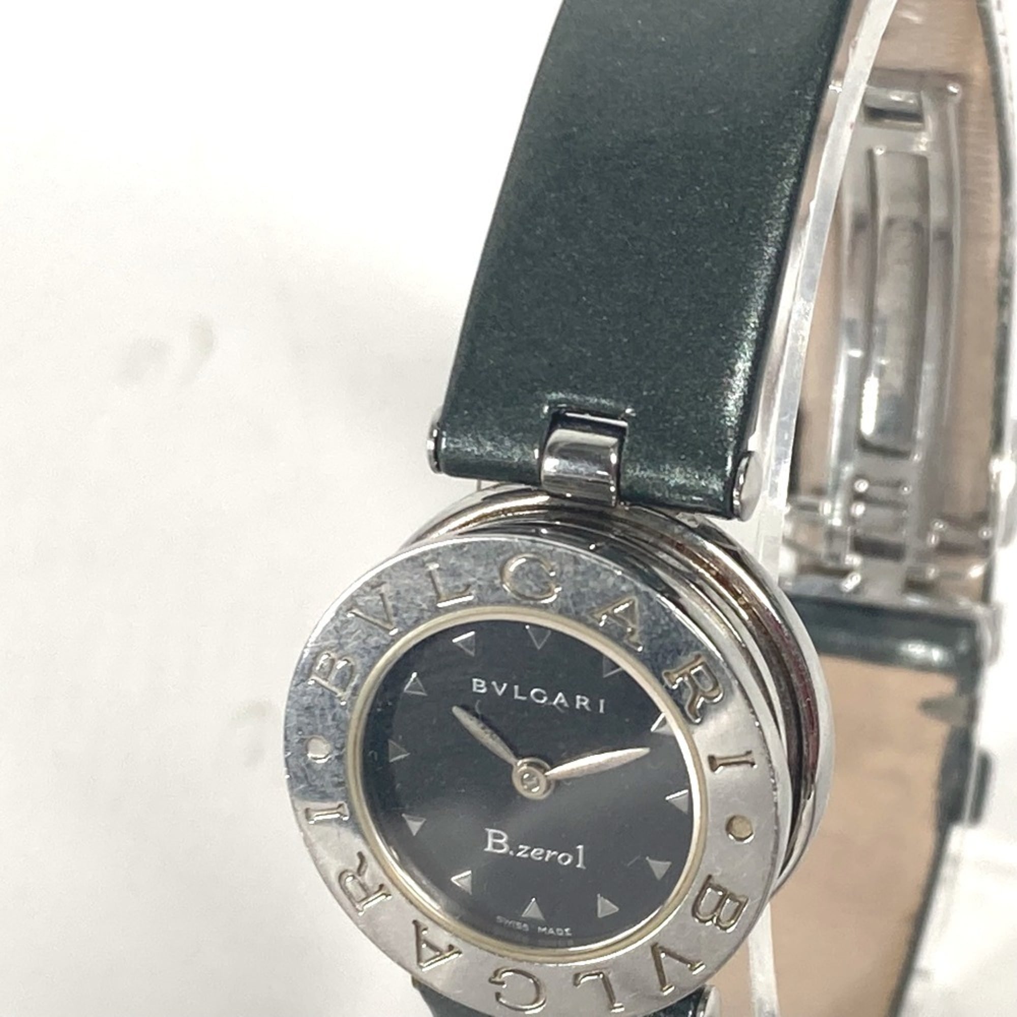 Bulgari BZ22S GZl14l3r Black Dial 22mm Watch