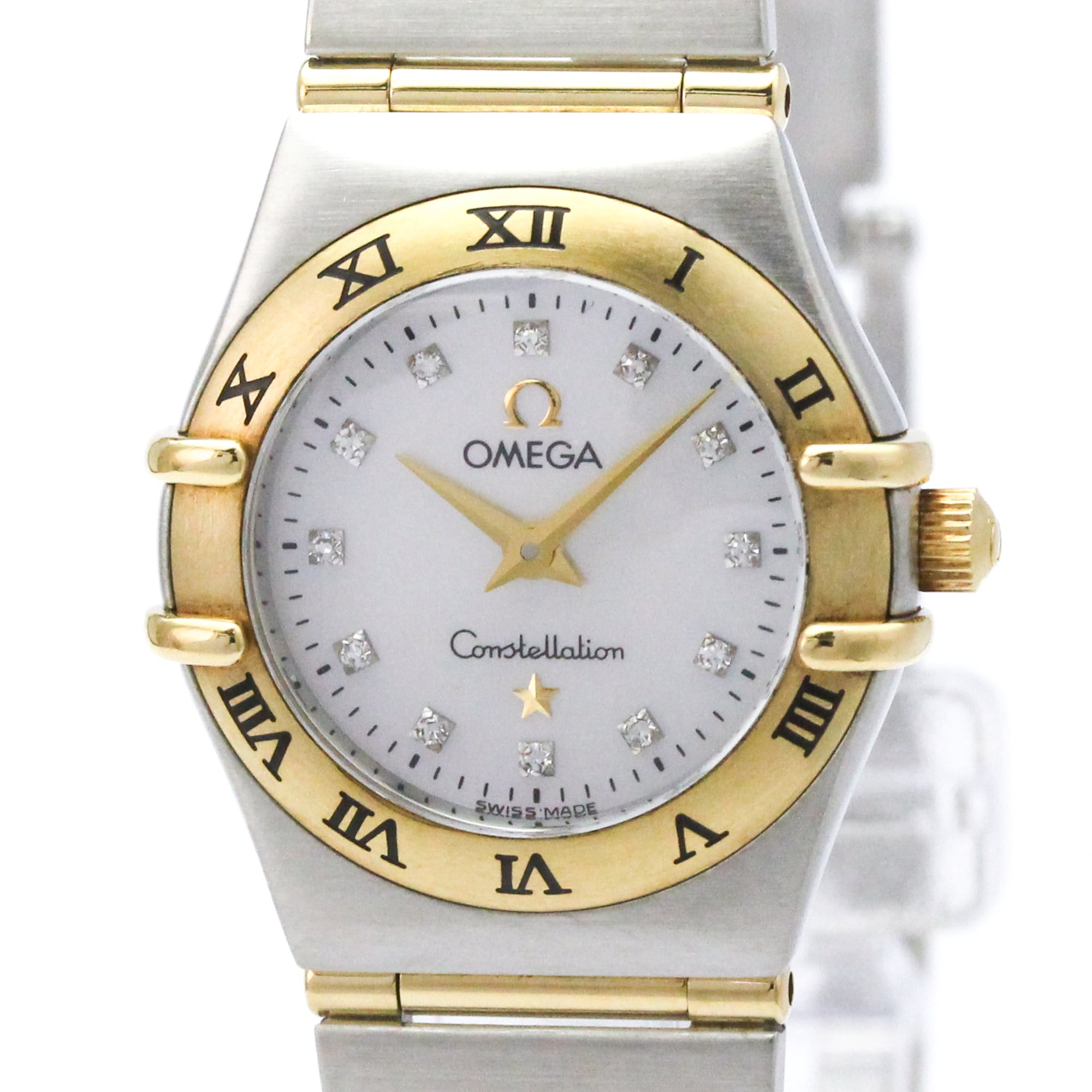 Omega Constellation 1262.75 White Dial 22mm Watch