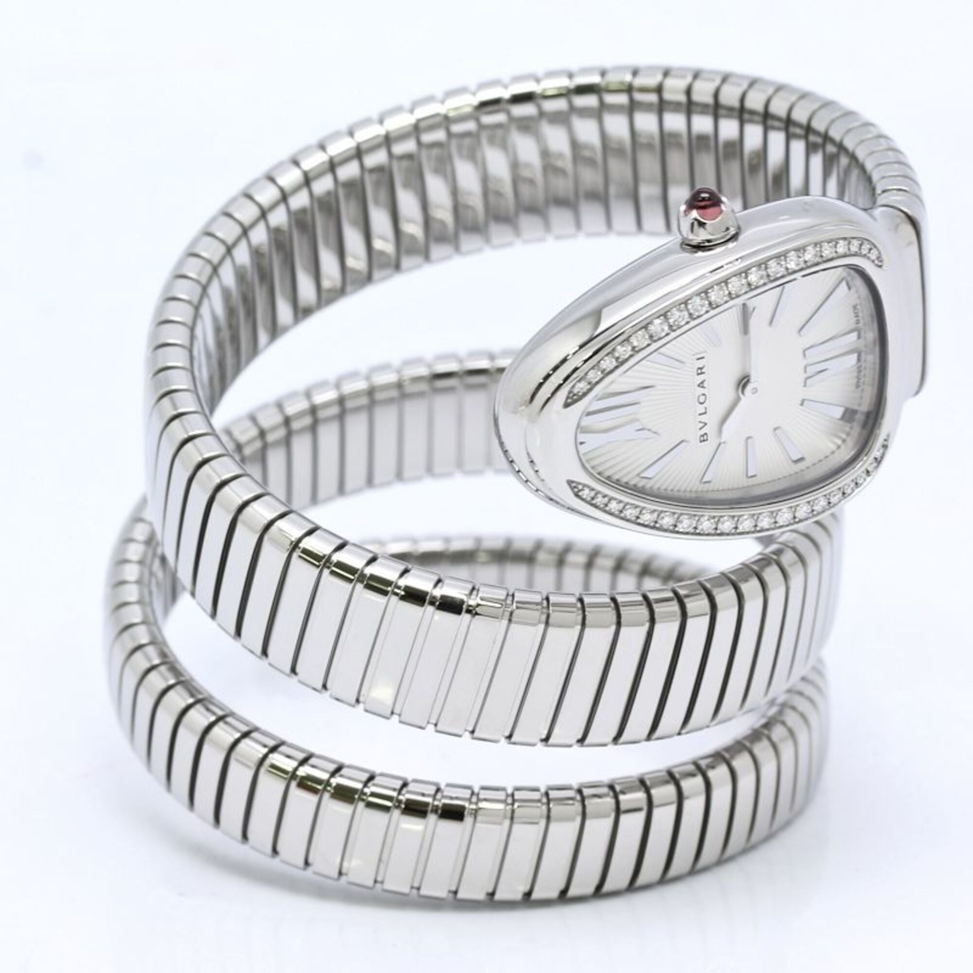 Bulgari Bulgari SP35C6SDS.2T SP35S 101910 Silver Dial 23mm Watch