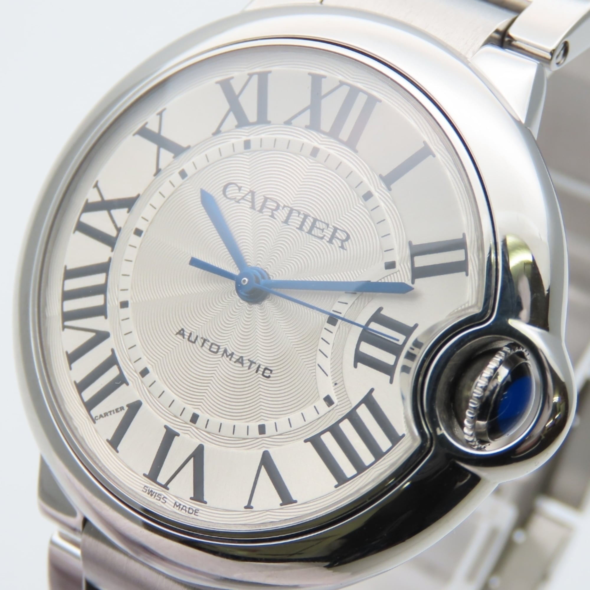 Cartier Ballon Bleu W6920046 Silver Dial 36mm Watch