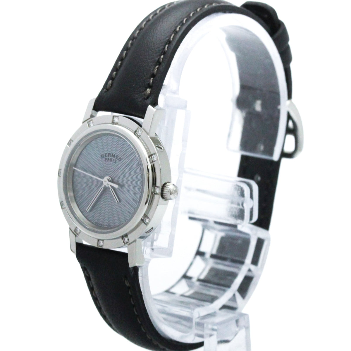 Hermes Clipper CL4.230 Horloge met blauwe kast en wijzerplaat, 23 mm