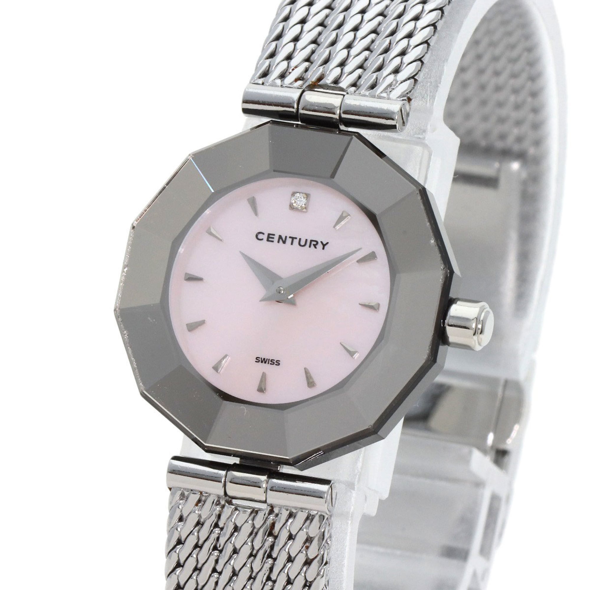 Century Primetime Watch Edelstahl SS Damenuhr CENTURY