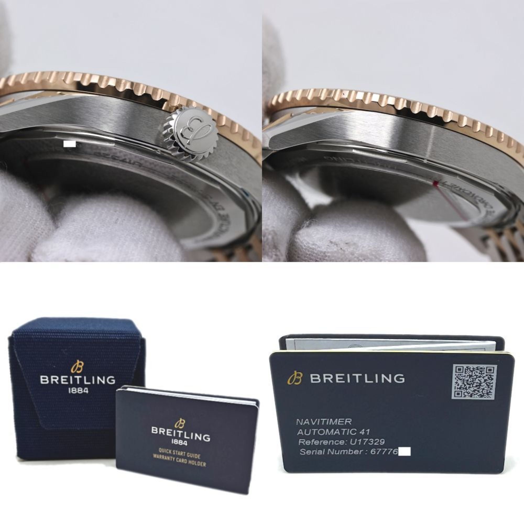 BREITLING Navitimer Automatic 41 U17329F41G1U1 U17329 Herenhorloge 18KRG 40176