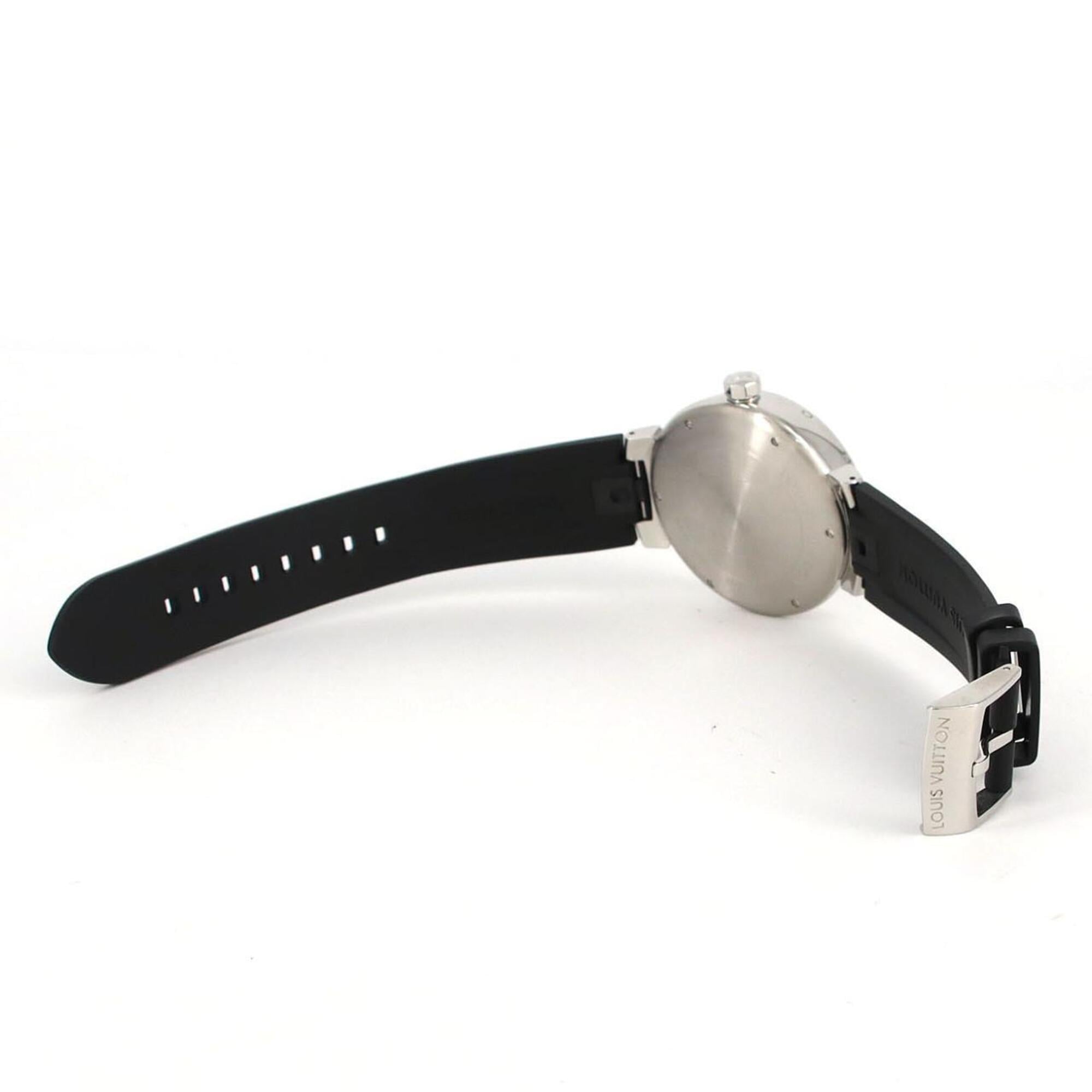 Louis Vuitton Tambour QA073 Black Dial 41mm Watch