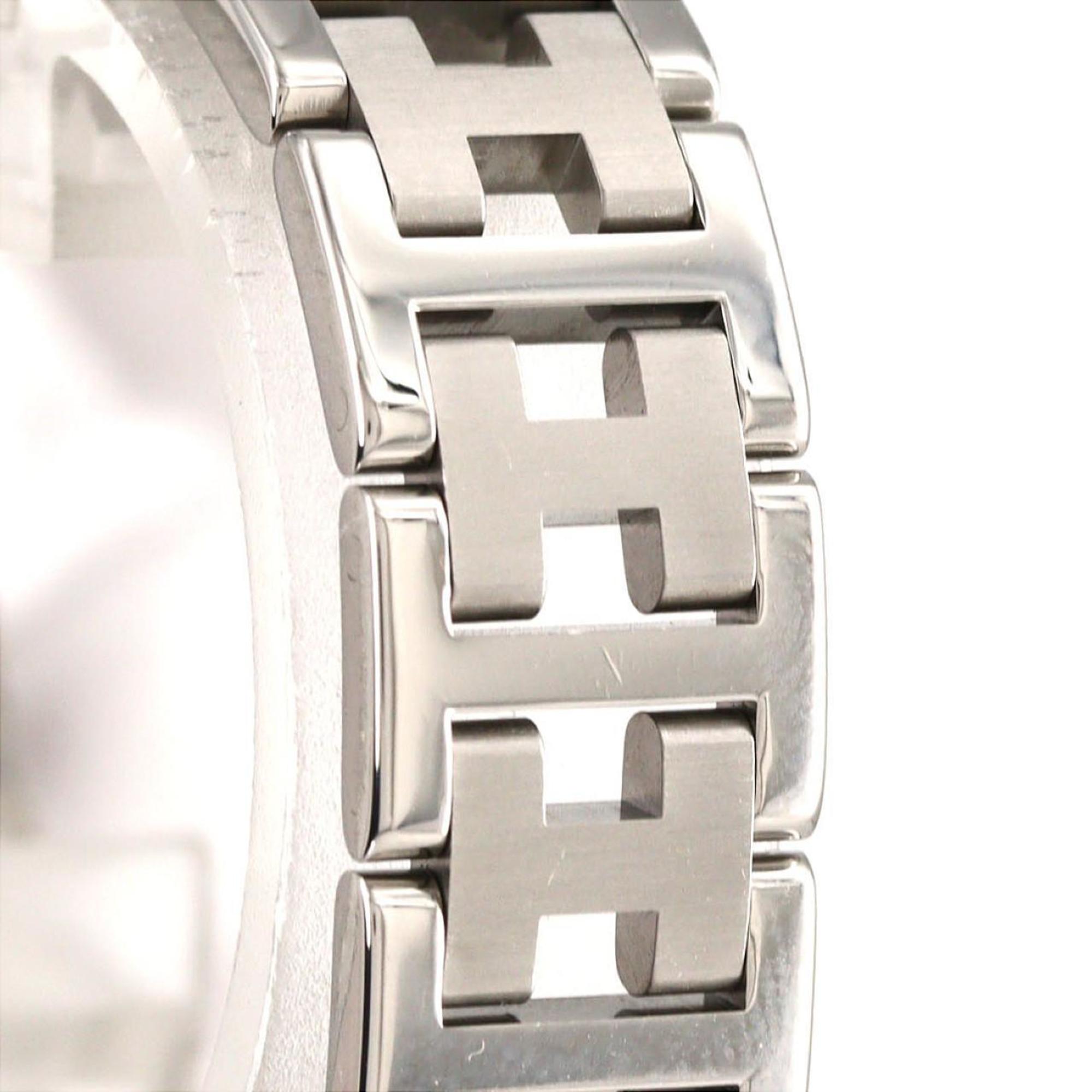 Hermès Clipper CL4.210 roestvrijstalen quartzhorloge