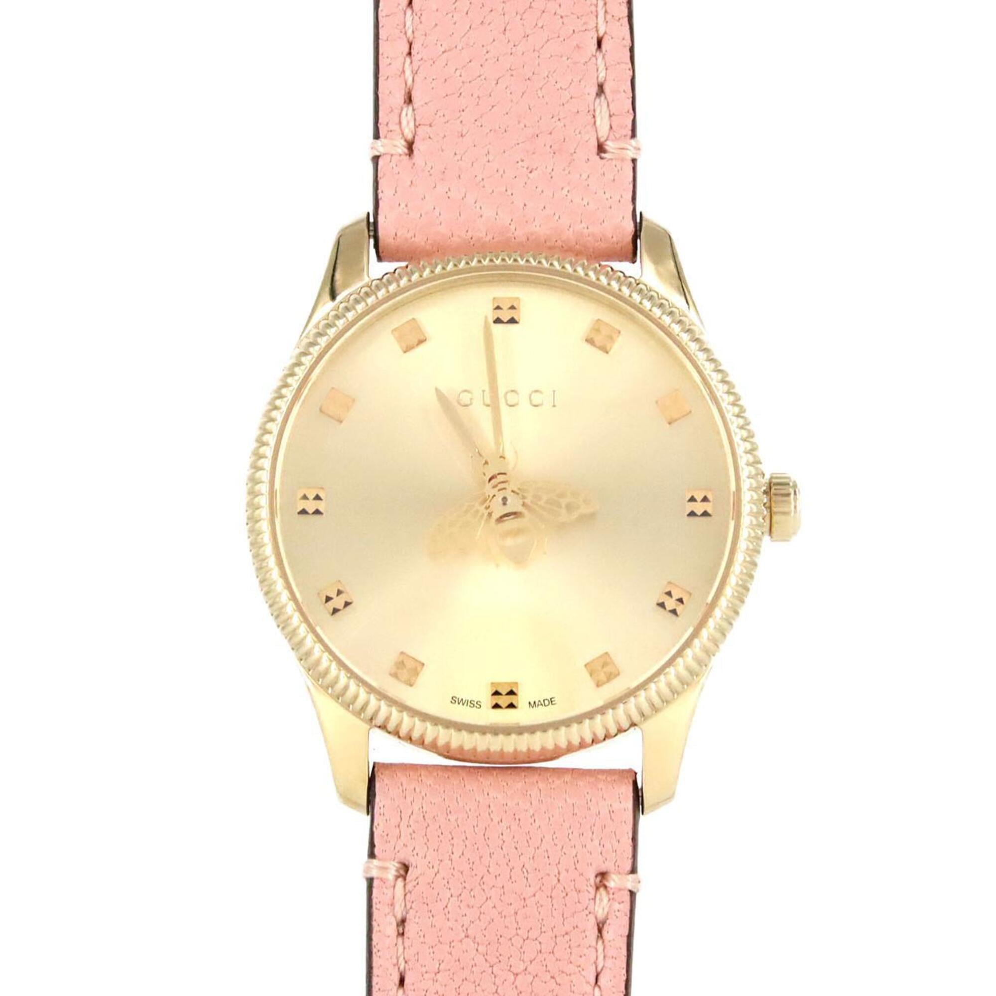 Gucci G-Timeless 126.5 Gold Dial 29mm Watch