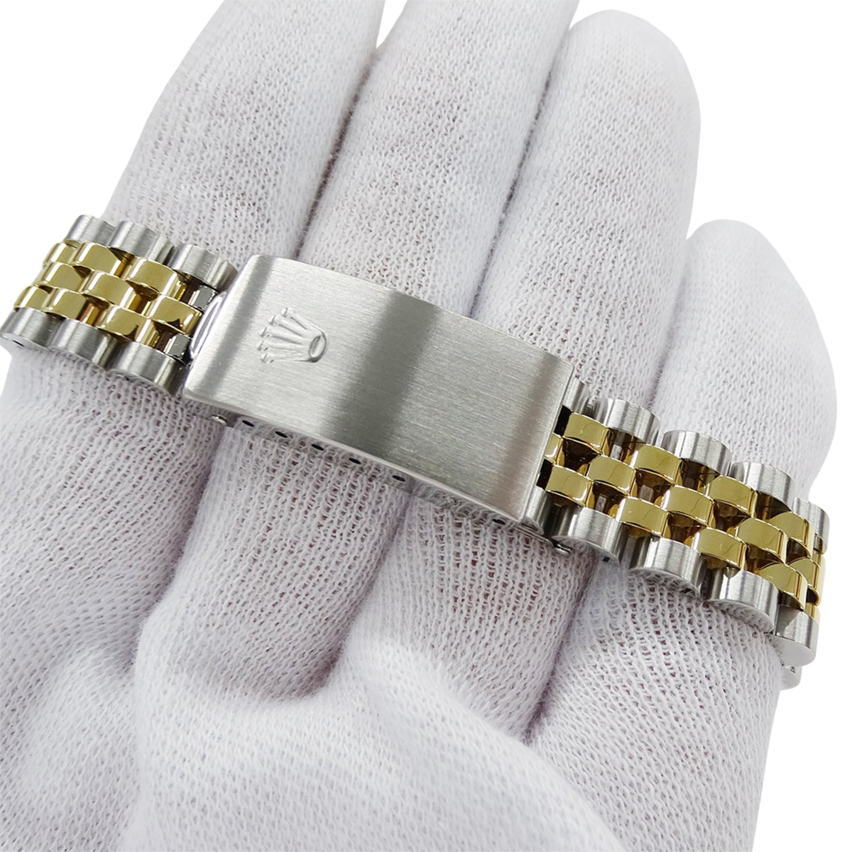Rolex Datejust 68273 U Gold Dial 30mm Watch