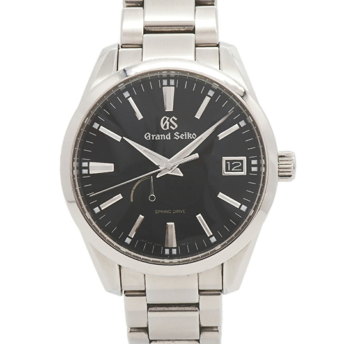 Grand Seiko Grand SBGA301/9R65-0BM0 Black Dial 40mm Watch