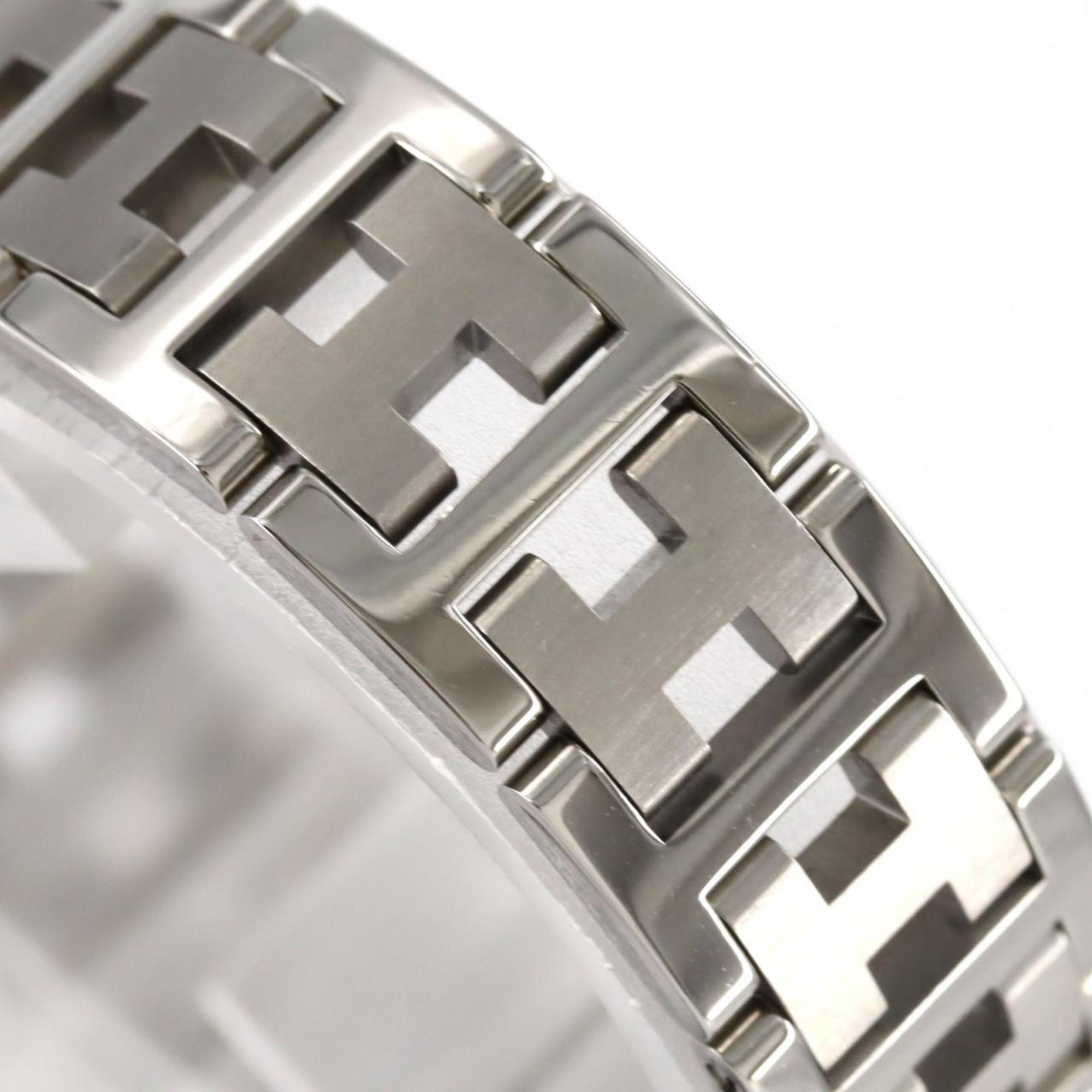 Hermès Clipper CL4.210 roestvrijstalen quartzhorloge