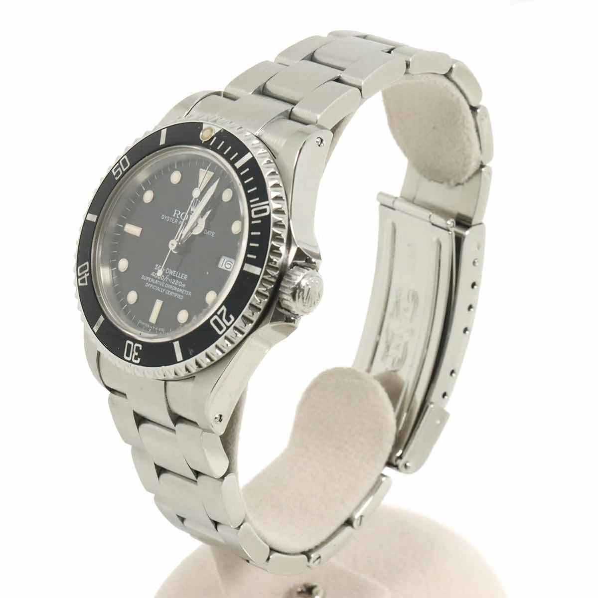 Rolex Sea-Dweller 16600 Schwarz Zifferblatt 39mm Uhr
