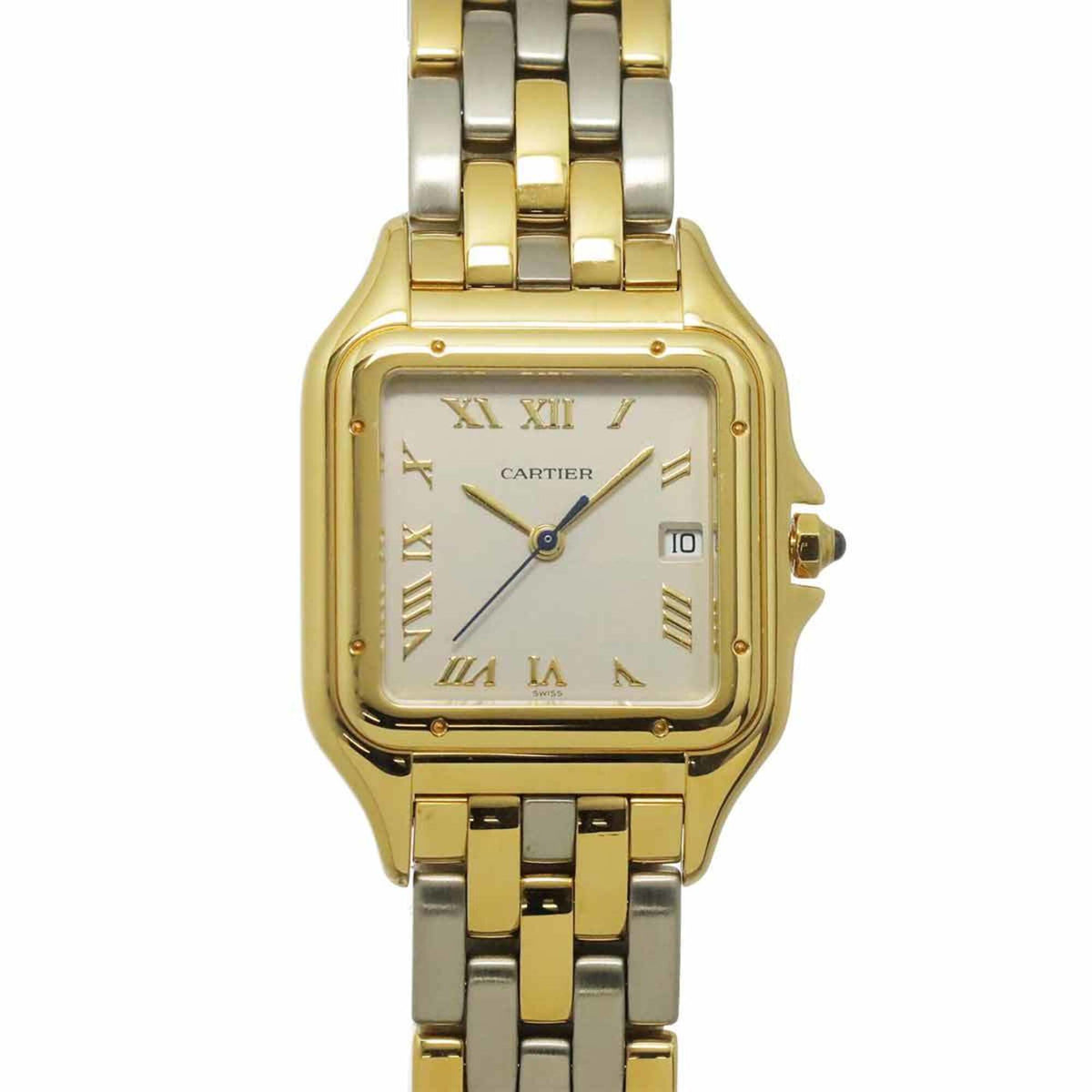 Cartier Panthère Classic & Figaro LM W25039L6 Silver Dial 27mm Watch