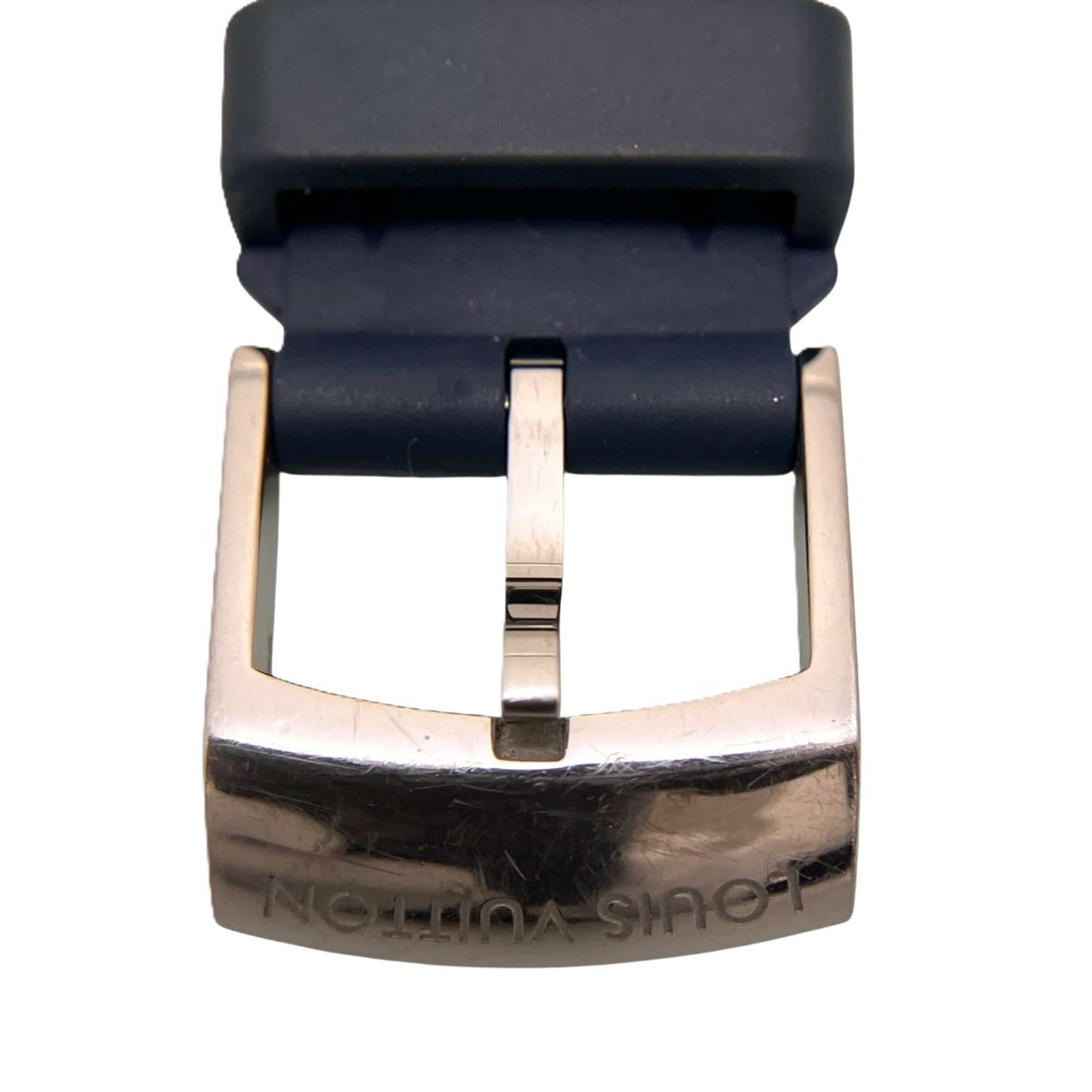 Louis Vuitton Tambour Q12MG Silber Zifferblatt 27 mm Uhr