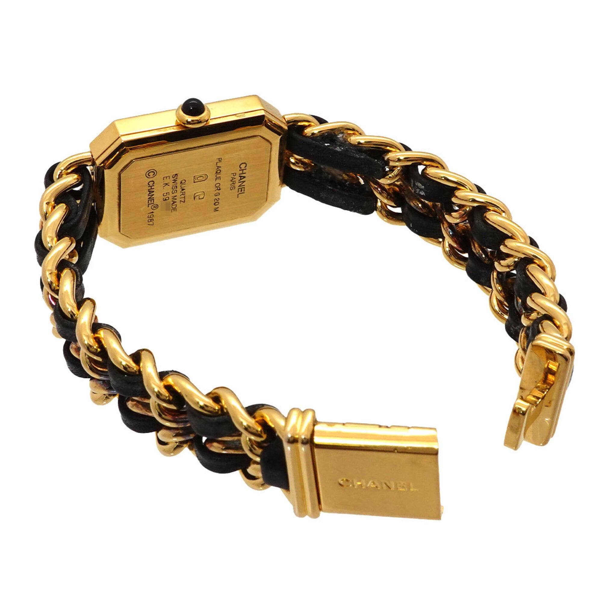 Chanel Premiere H0001 Black Dial 20mm Watch