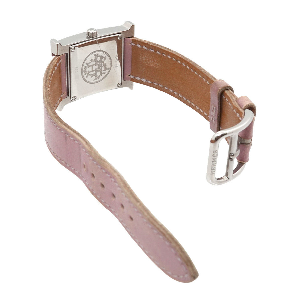 Montre Hermès H - Cadran bleu, 21 mm