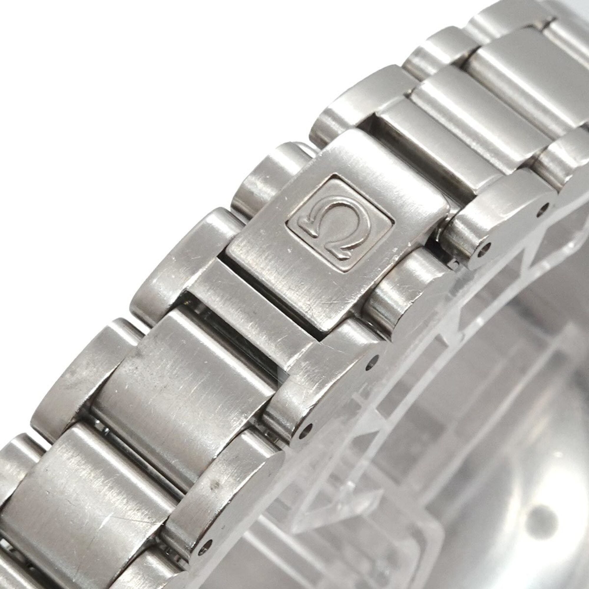 Omega Seamaster Aqua Terra 2577 70 Damenuhr, Datumumsanzeige, Weiß Zifferblatt, Quarz