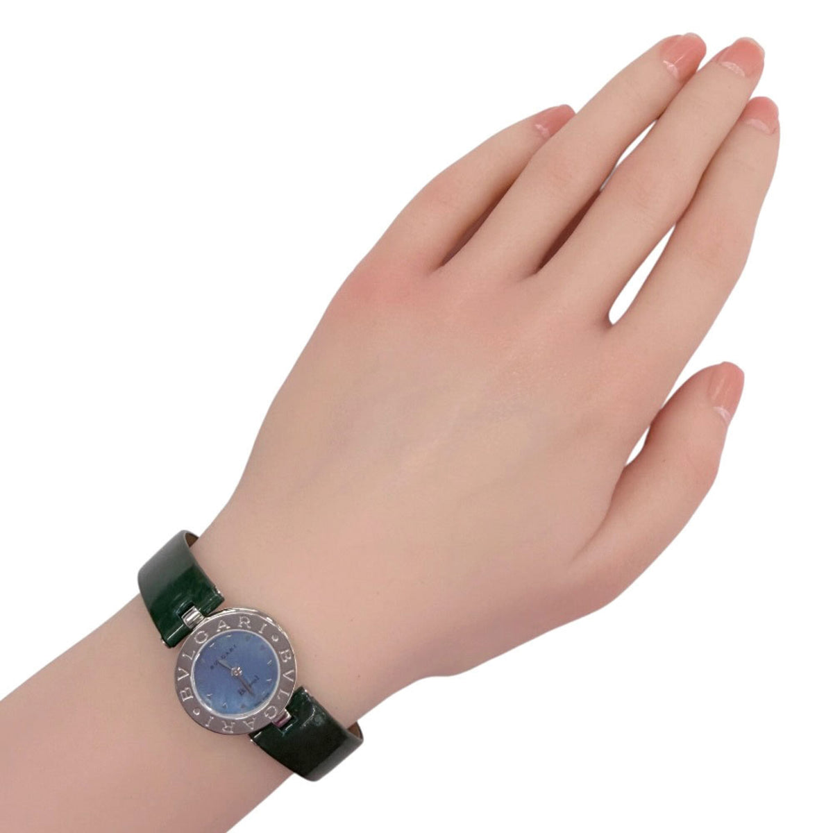 Bvlgari Bulgari B.zero1 BZ22S Blaues Zifferblatt 22 mm Uhr
