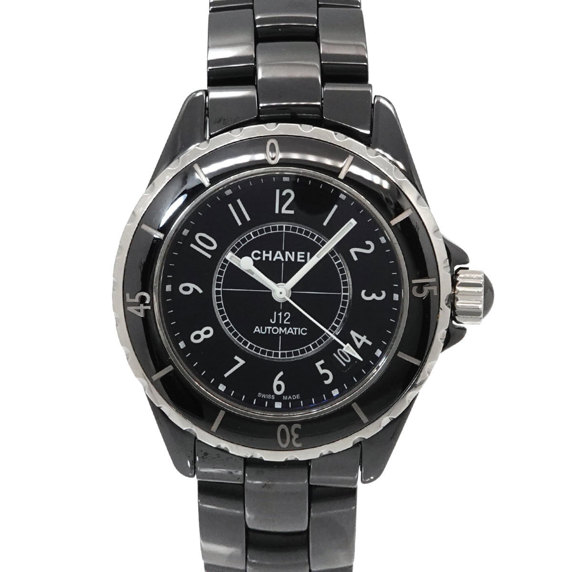 Chanel J12 38mm H0685 Black Ceramic Date Automatic Self-