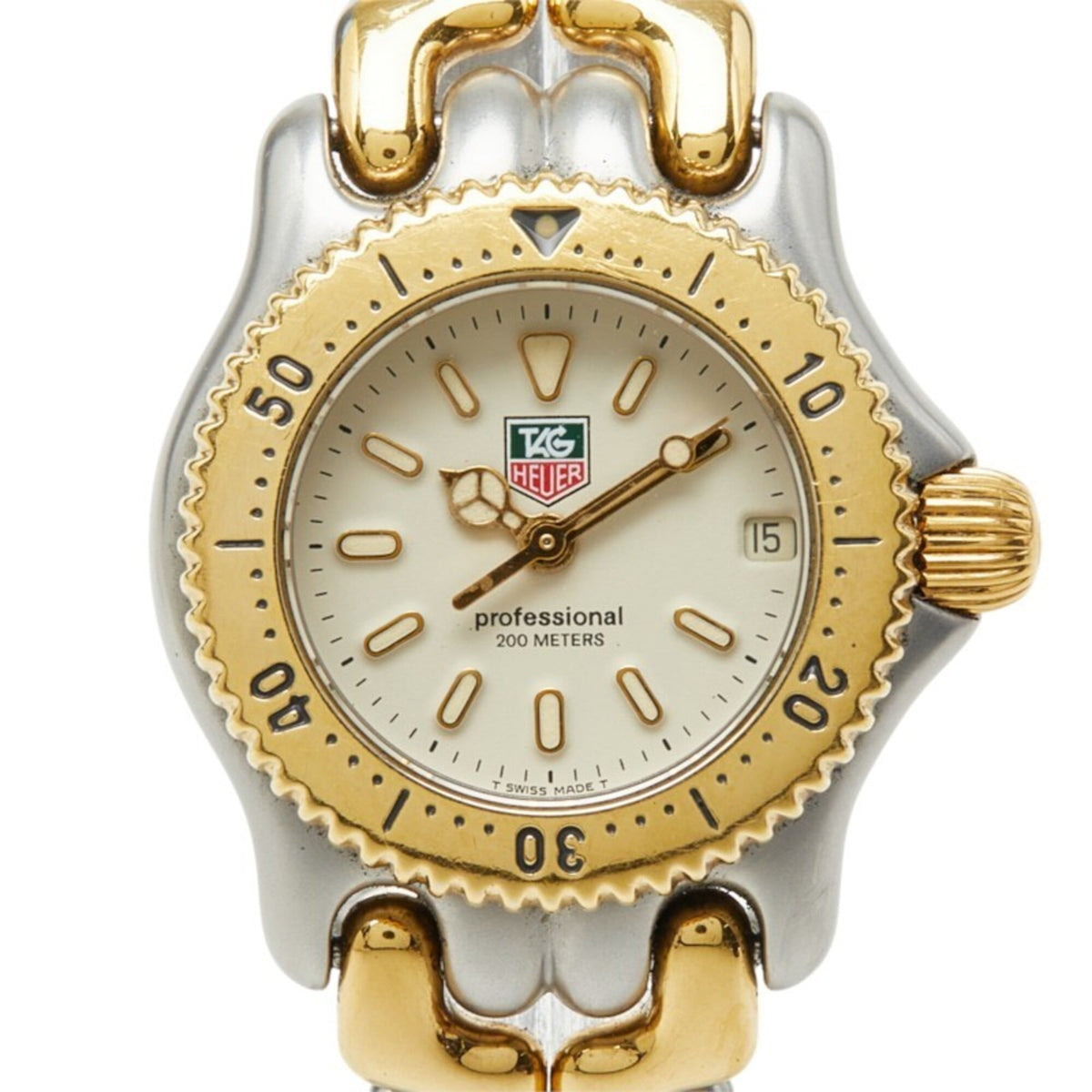 TAG Heuer Cell Professional S95.708 Beige Dial 24mm Watch