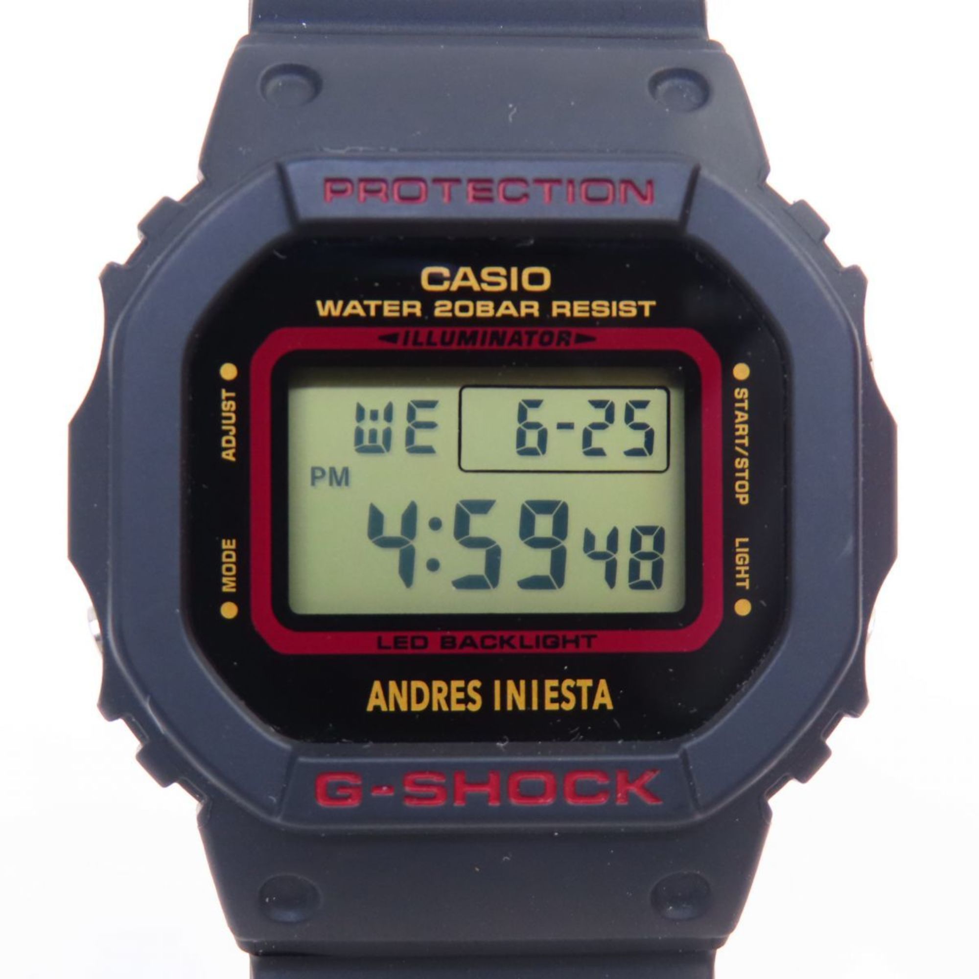 CASIO G-SHOCK Andres Iniesta Signature Model DW-5600AI-1JR Quartz Wristwatch