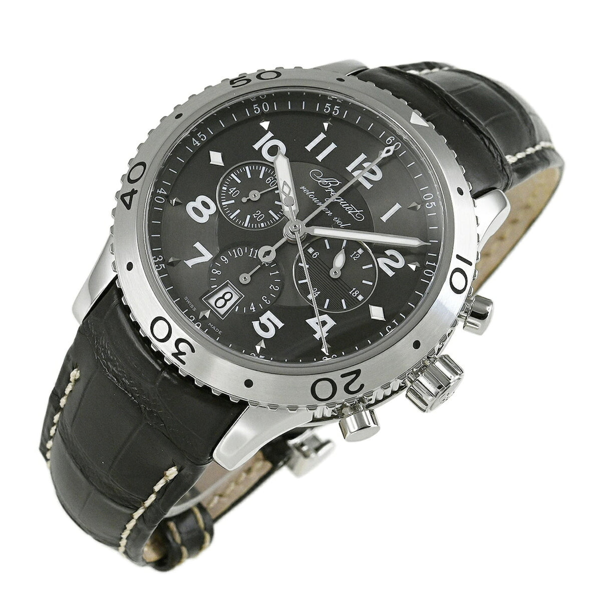 Breguet XXI 3810ST/92/9ZU Gray Dial 43mm Watch