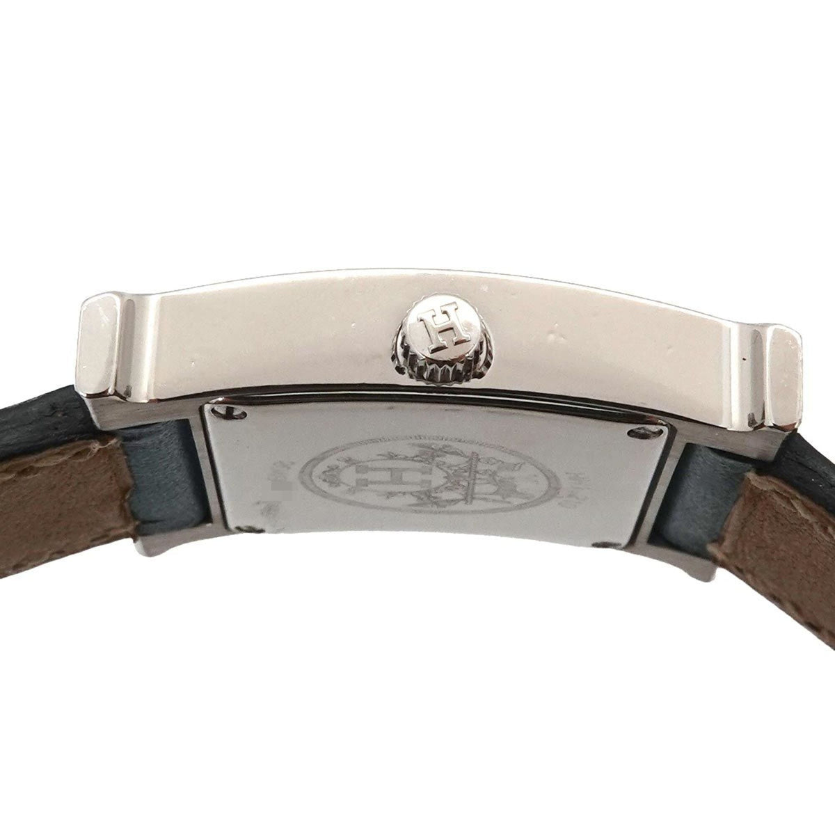 Hermes H – Blaues Zifferblatt, 21 mm Uhr
