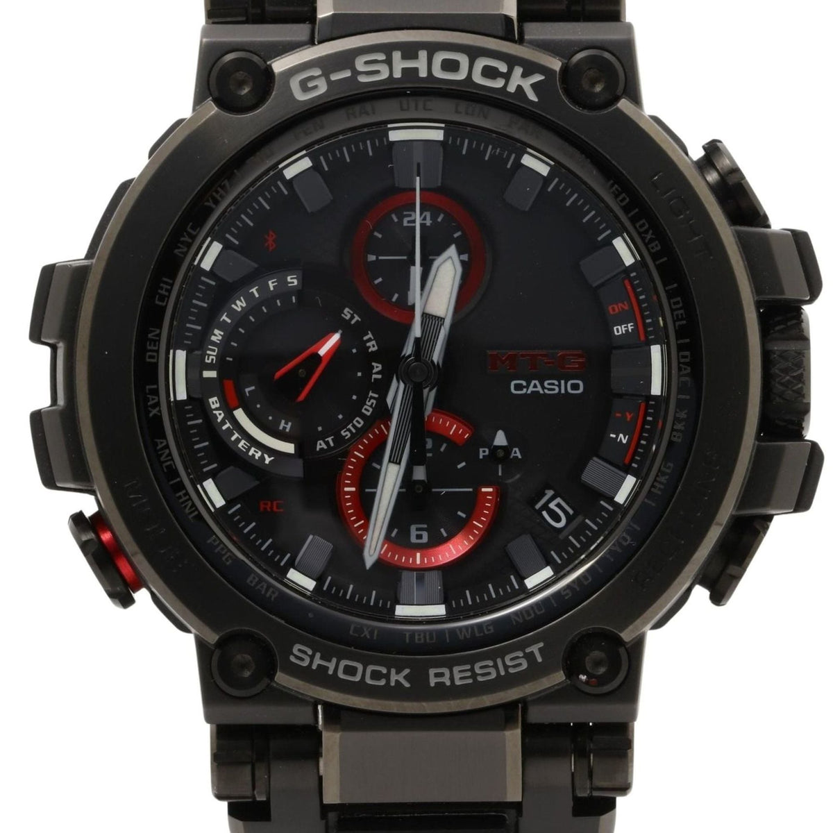 CASIO GSHOCK MTGB1000 Series MTGB1000B1AJF Black Stainless Steel Men