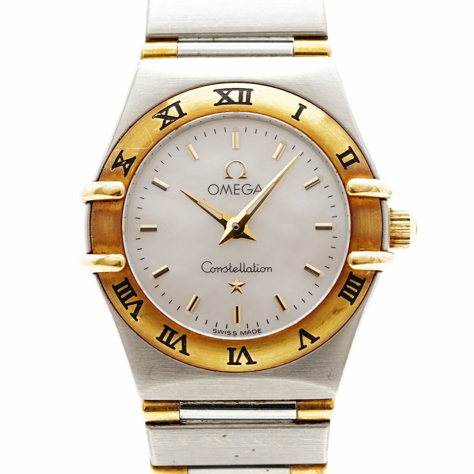 Omega Constellation 1362.7 White Dial 22mm Watch