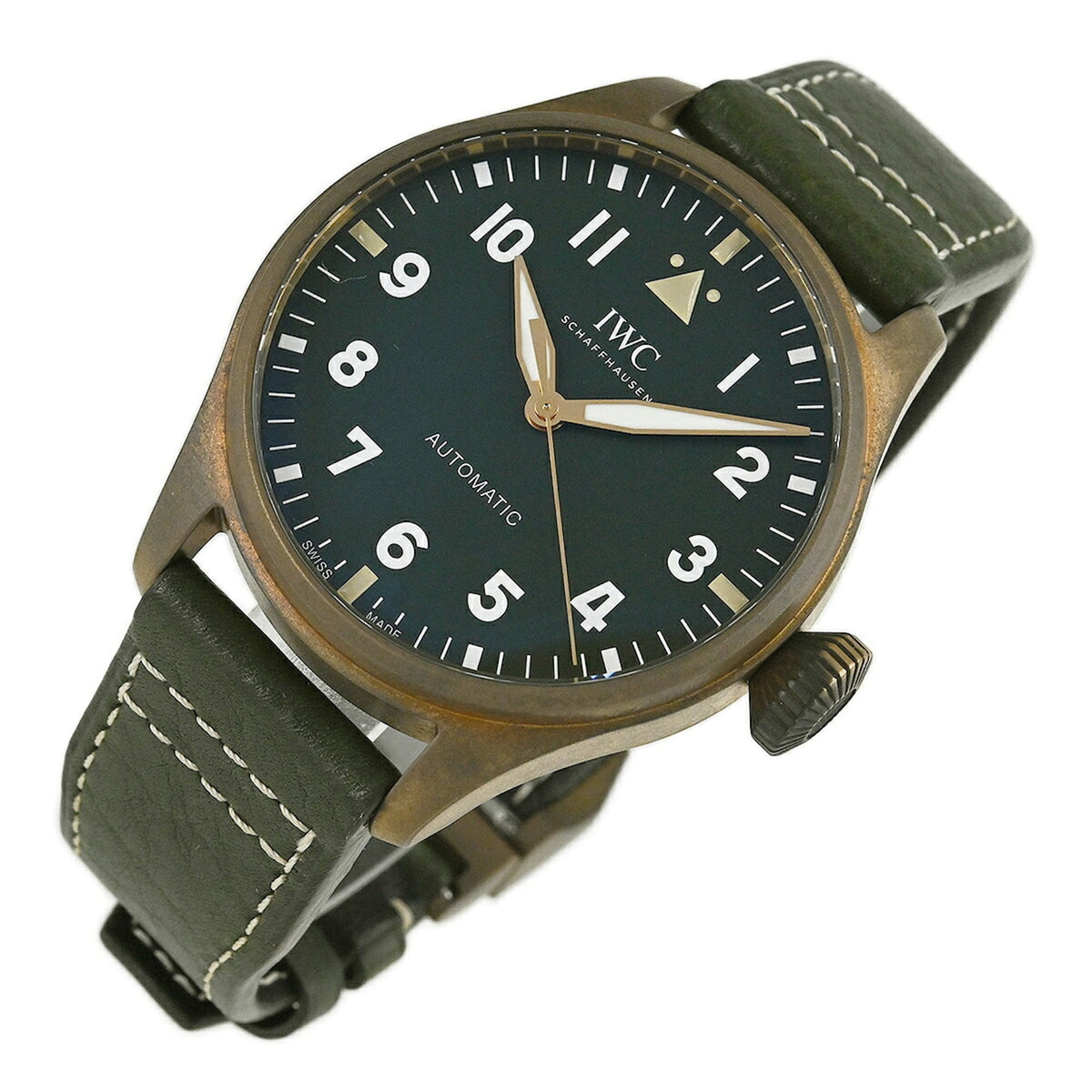 IWC Big Pilot 43 Spitfire IW329702 Grün Zifferblatt 43 mm Uhr